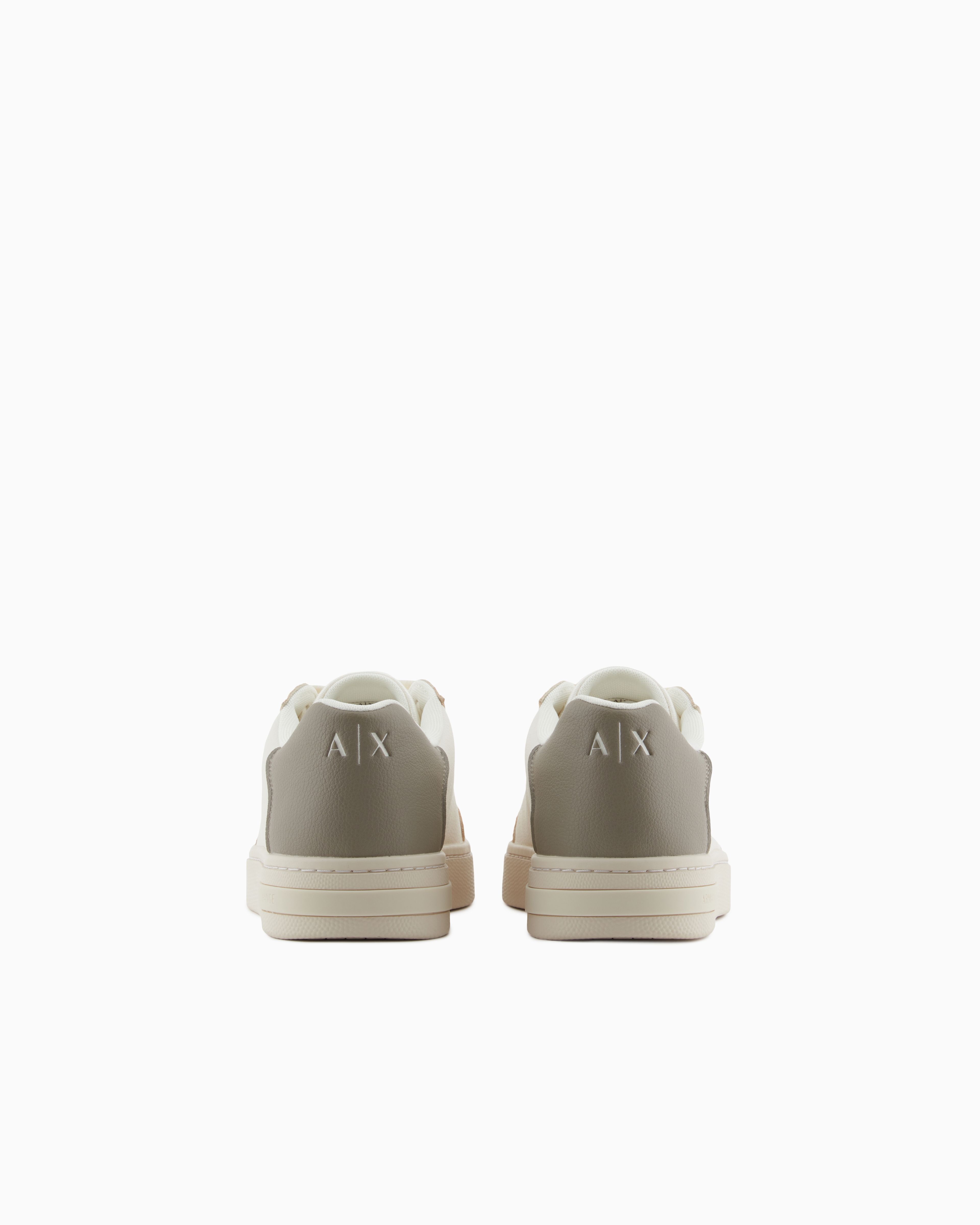 Armani Exchange Sneakers In Beige