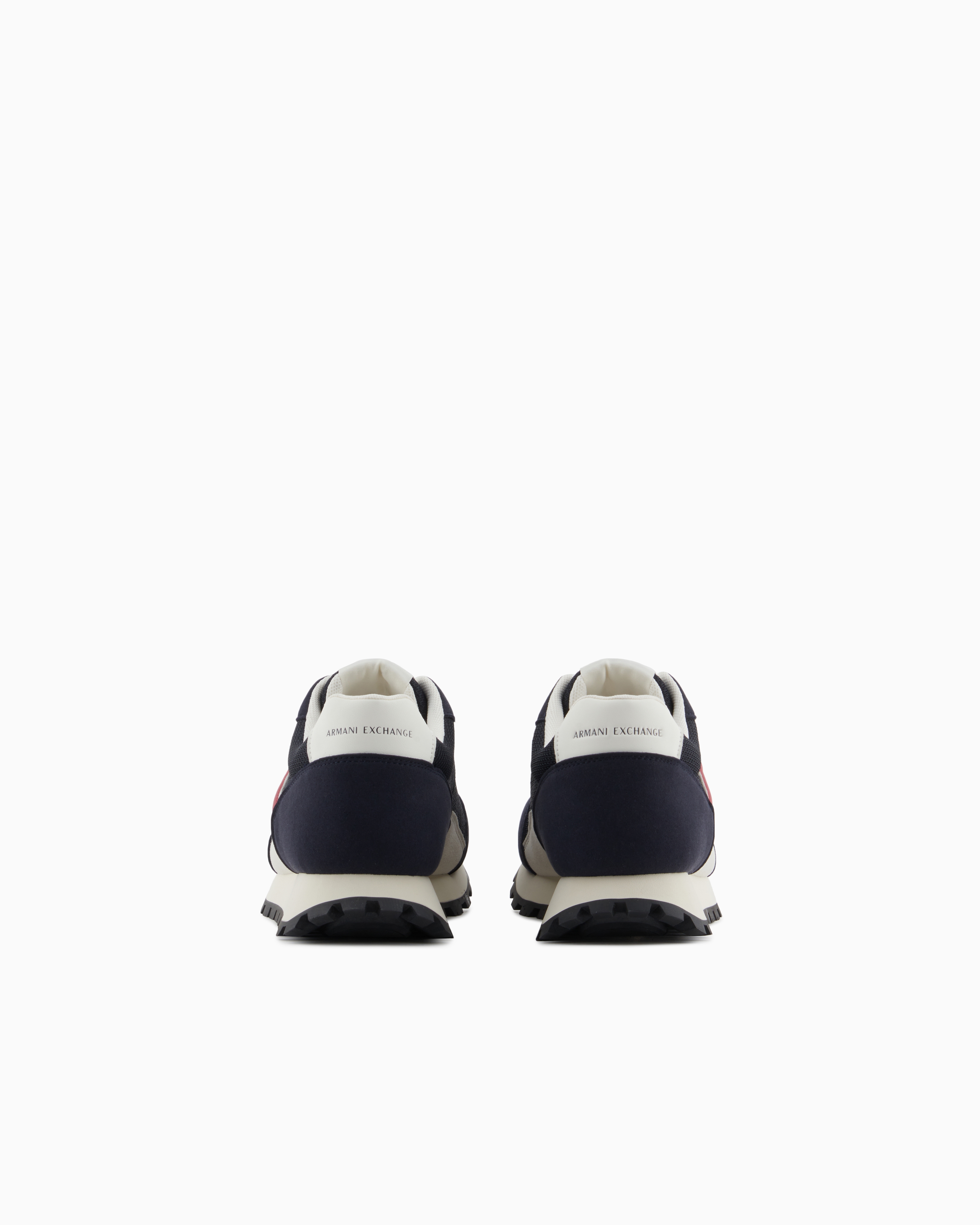 Armani Exchange Sneakers In Navy Blue