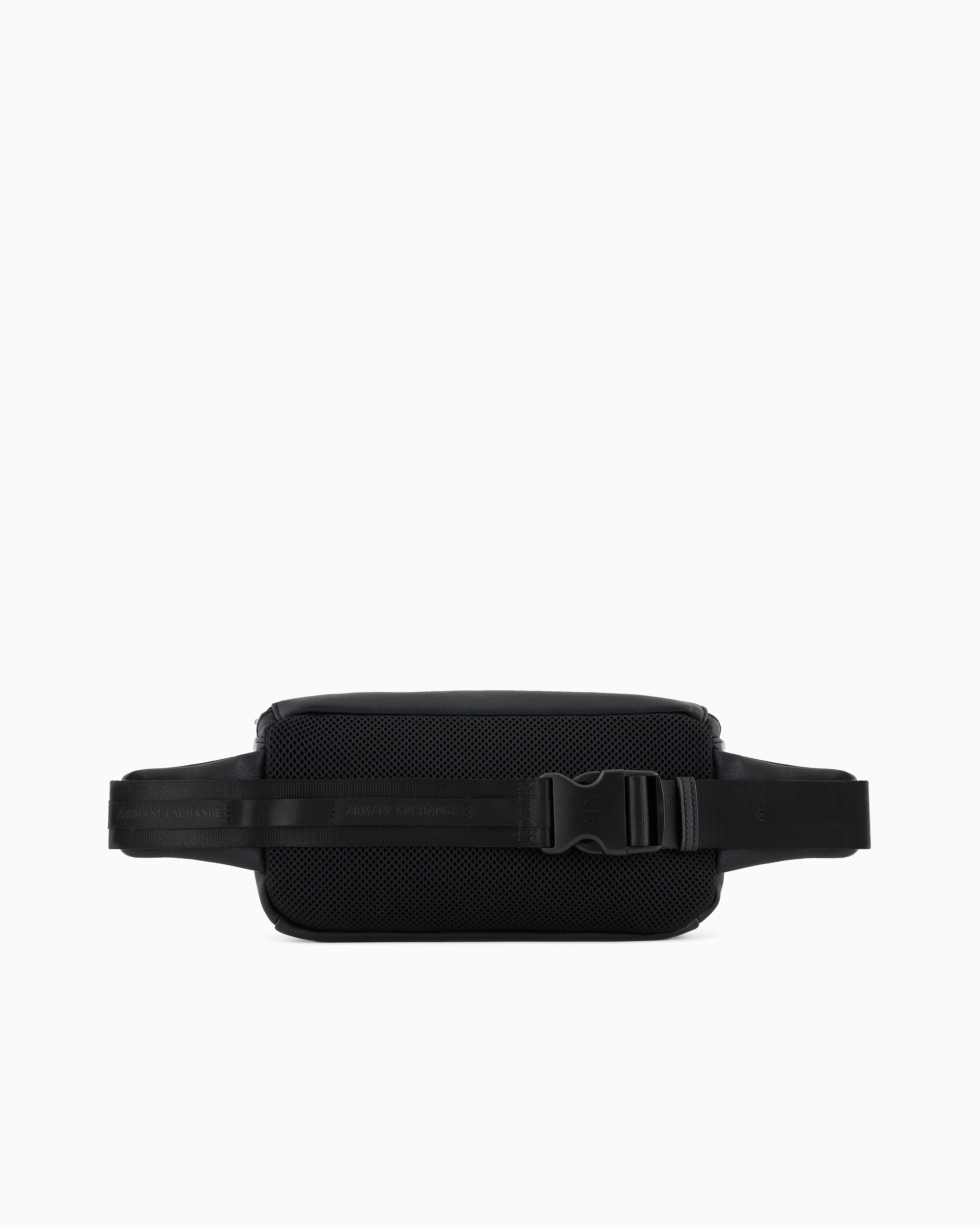 Armani Exchange Rectangular Pouch With Hook In Black