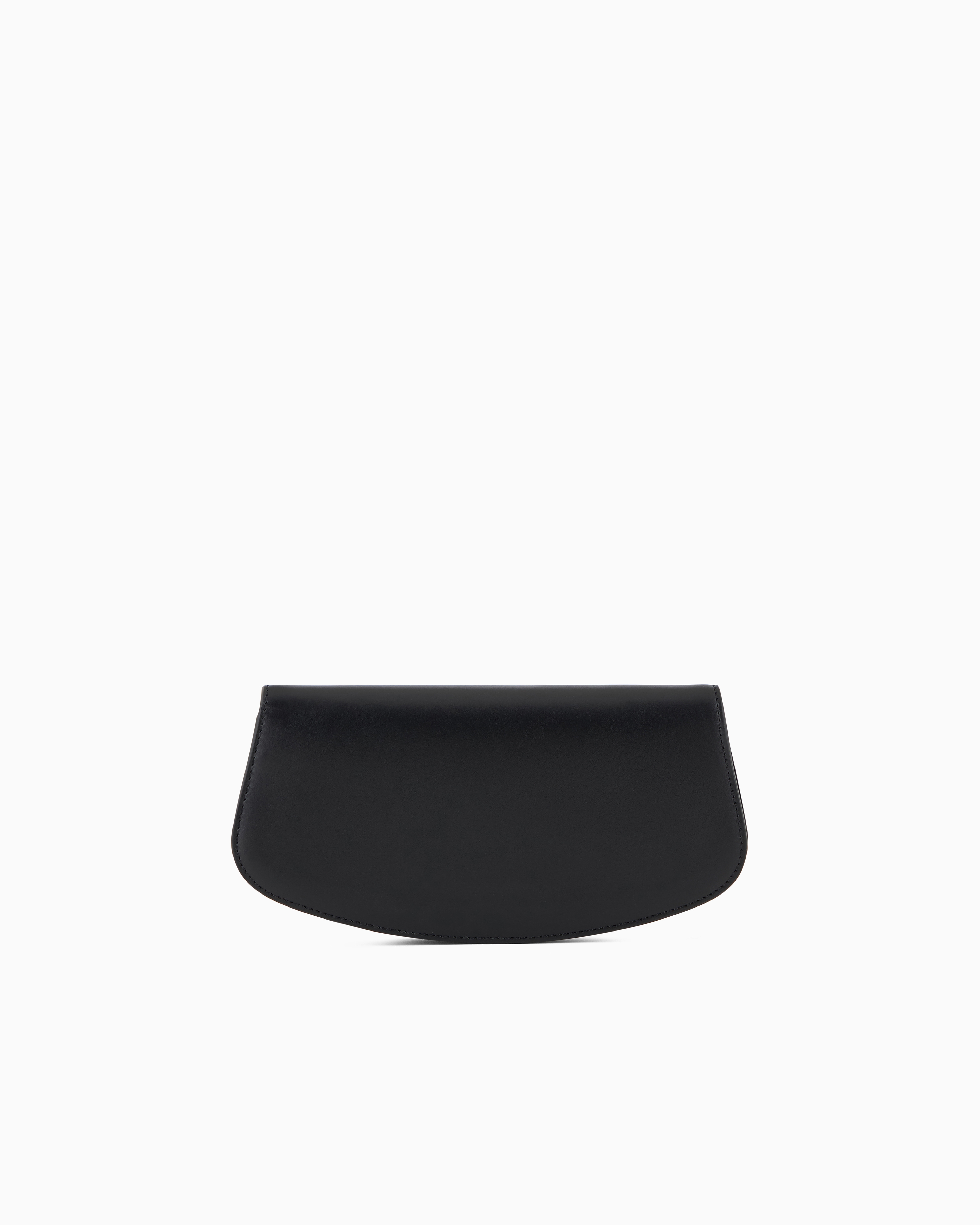 GIORGIO ARMANI SMALL LEATHER SHOULDER CLUTCH BAG