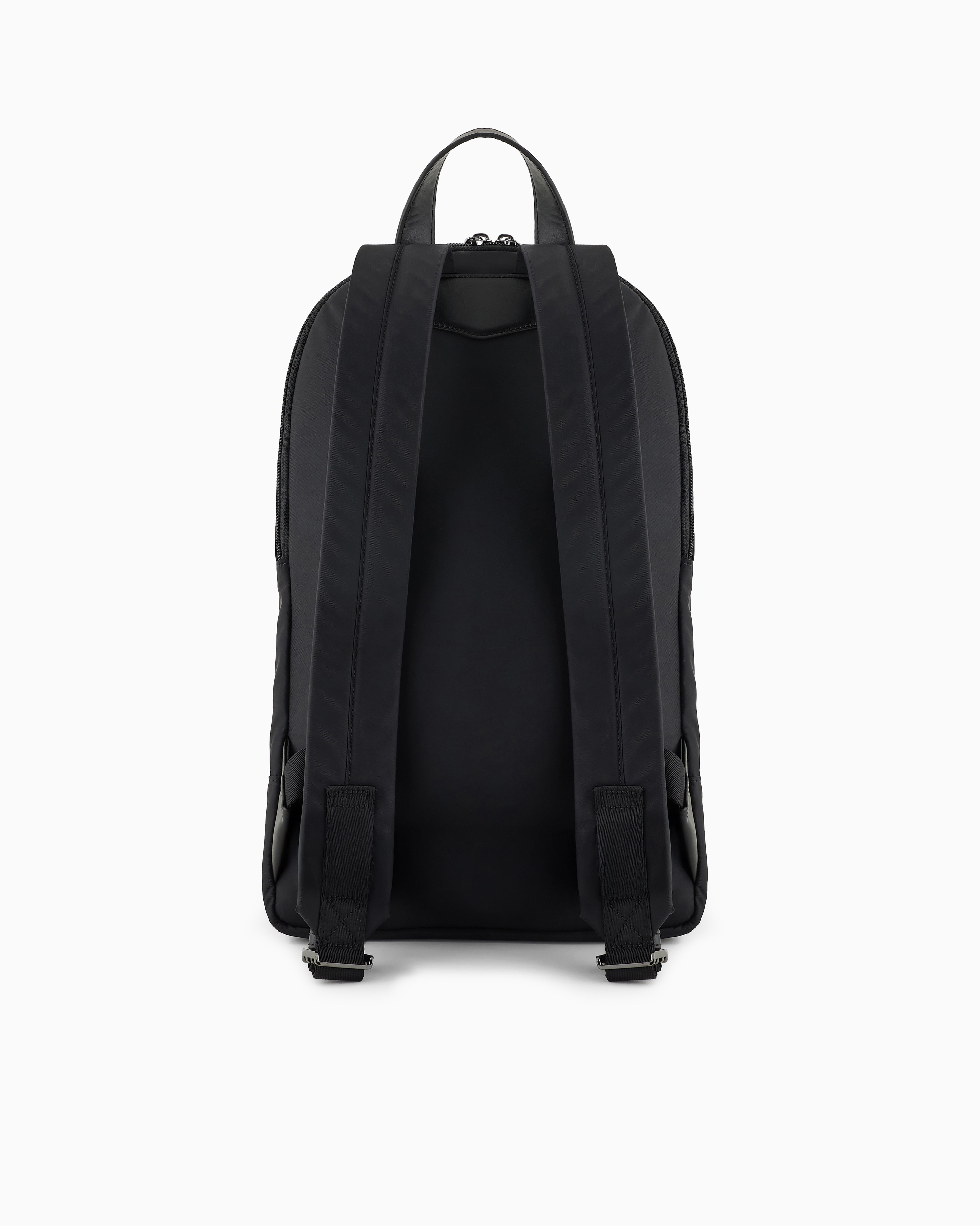 Emporio Armani Men's Asv Recycled Nylon Backpack In Black