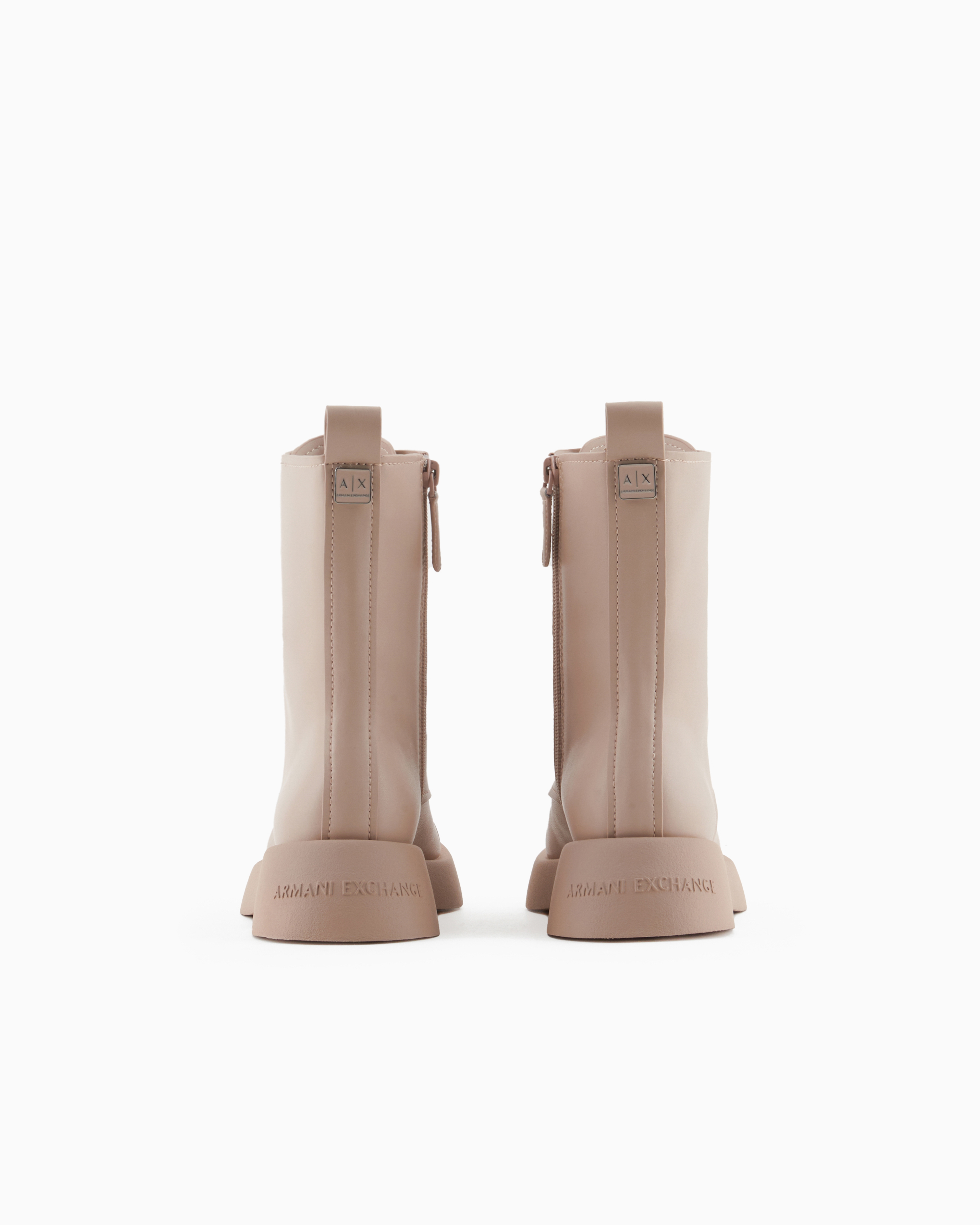 Armani Exchange Booties In Pink