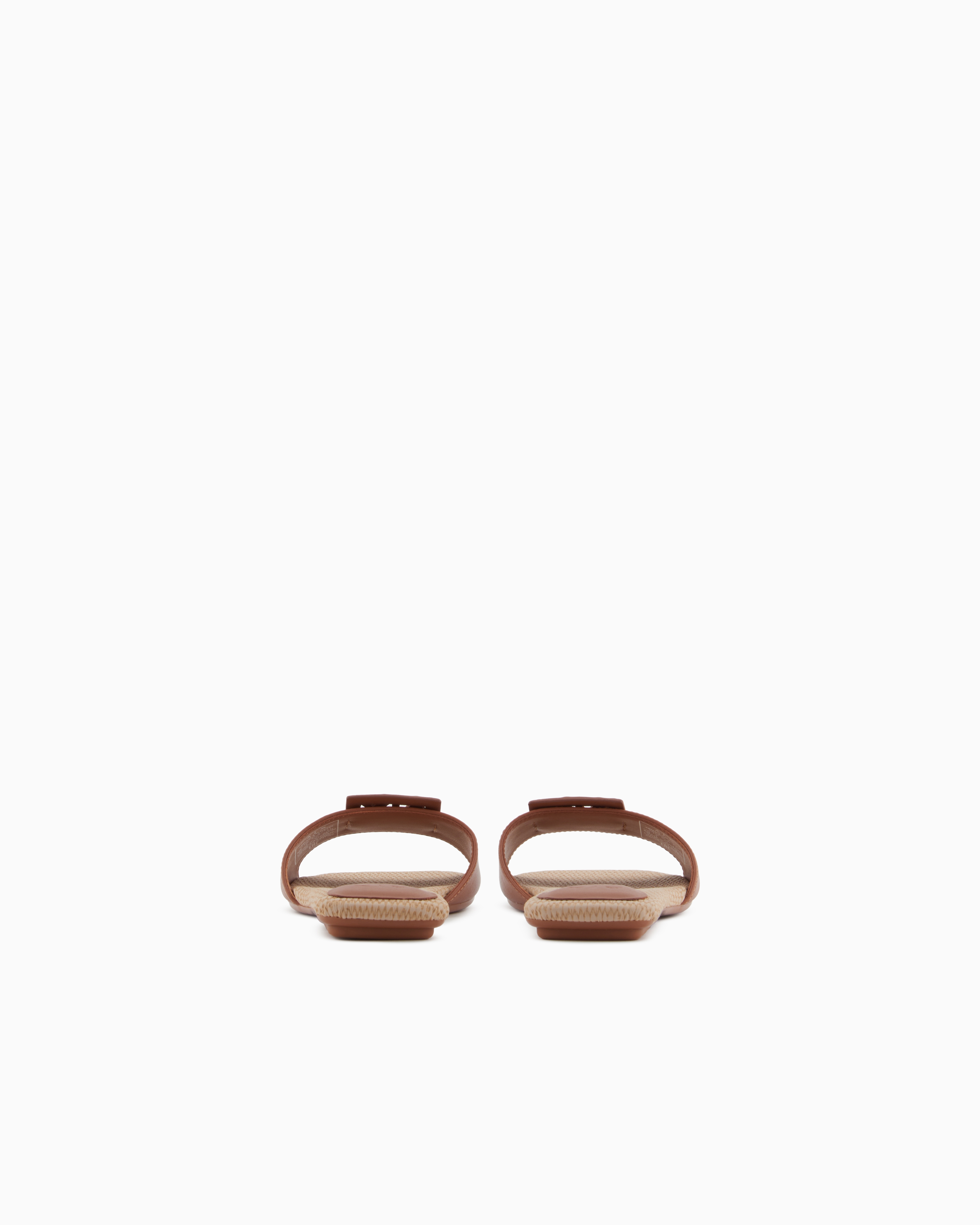 Armani Exchange Sandals In Camel