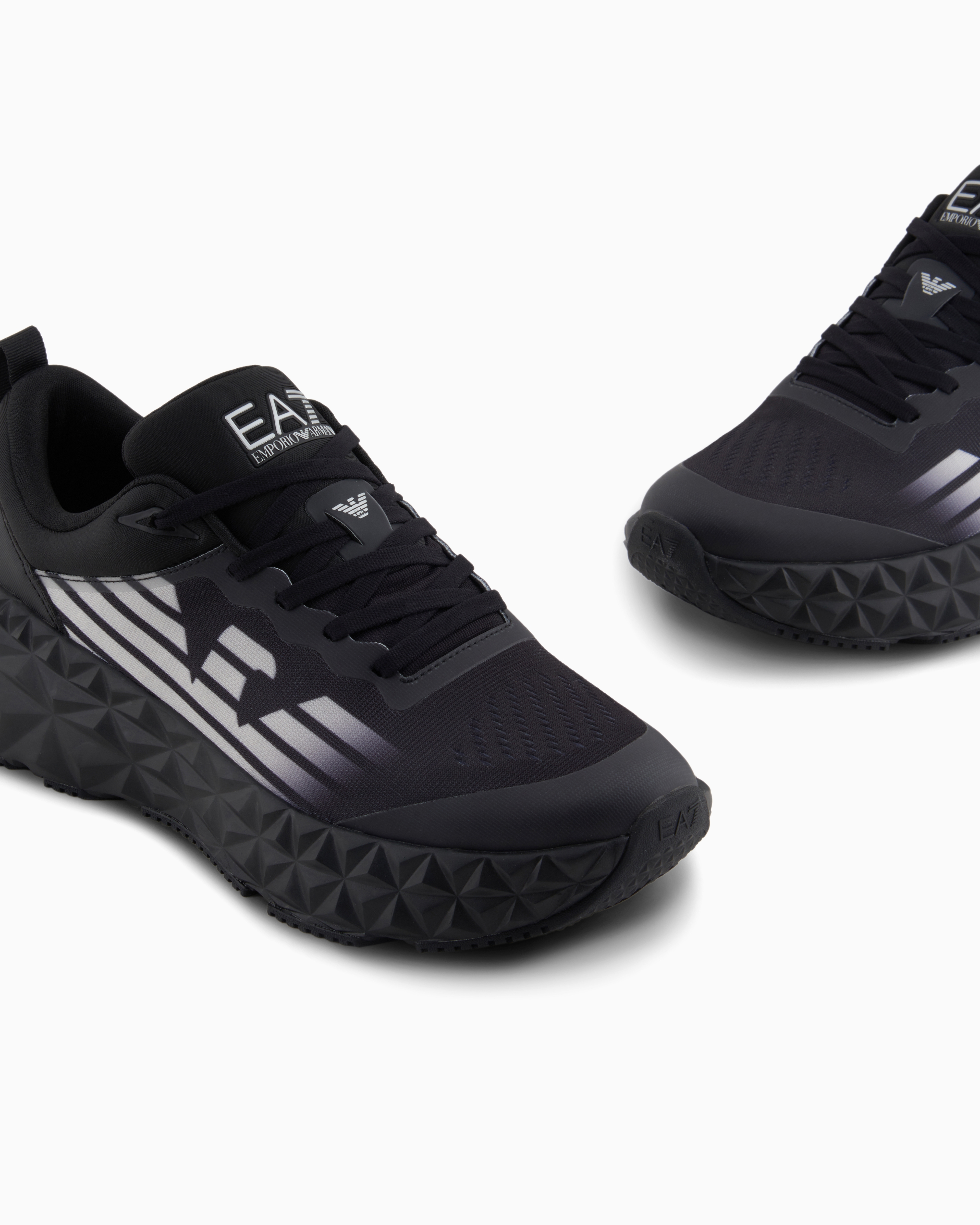 Ea7 Ultimate C2 Kombat Sneakers In Black