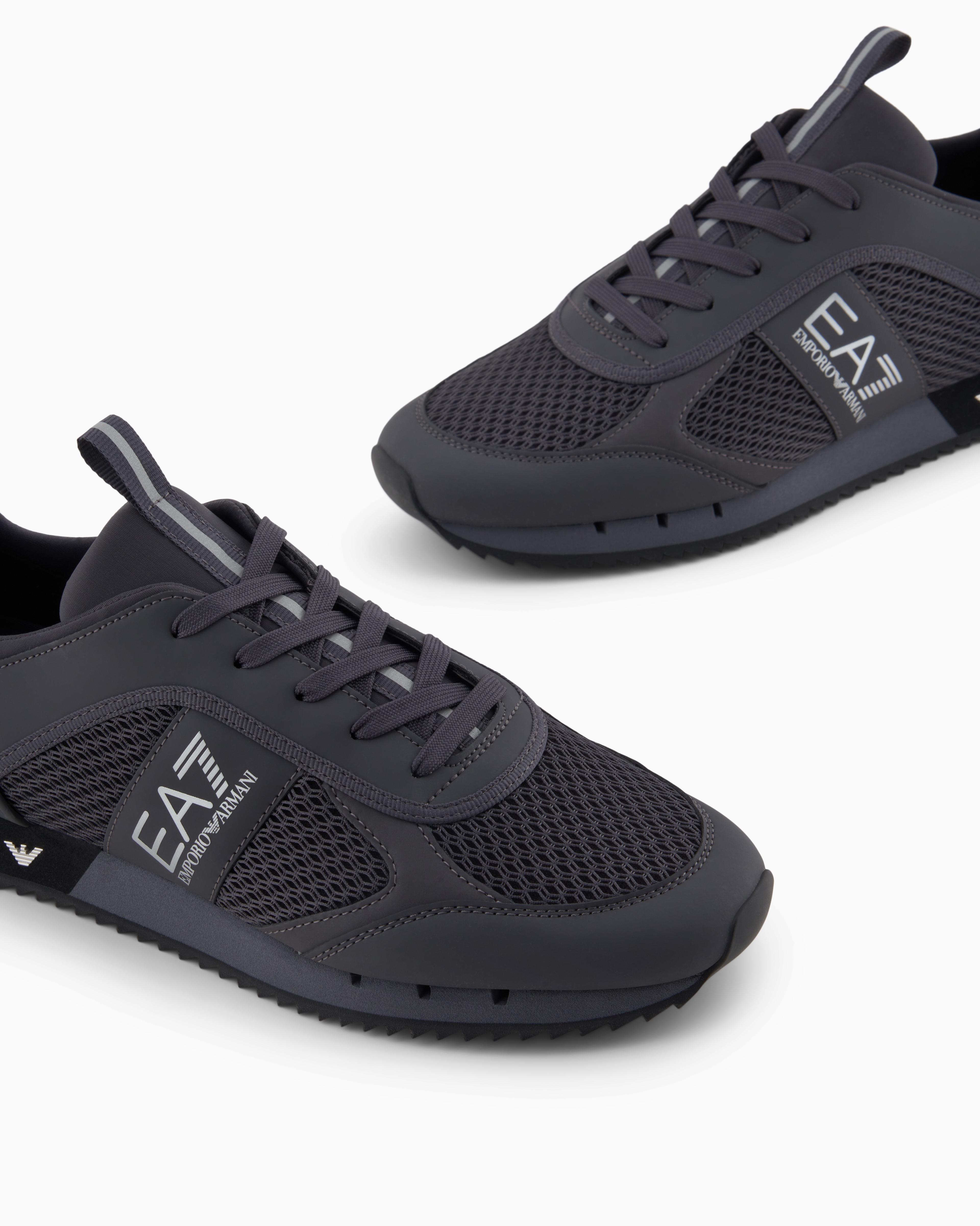 Ea7 Sneakers In Grey