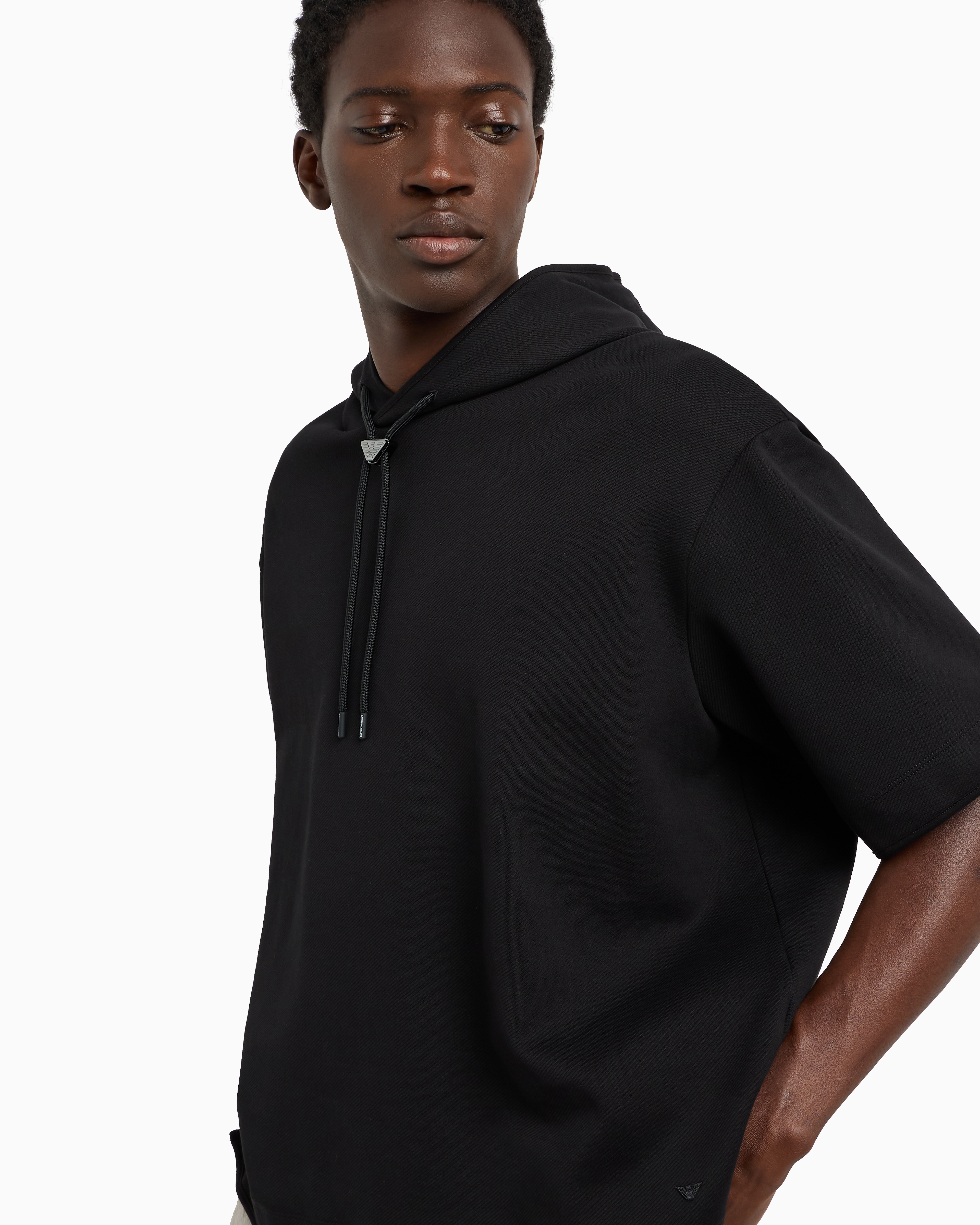 Emporio Armani Hoodies In Black