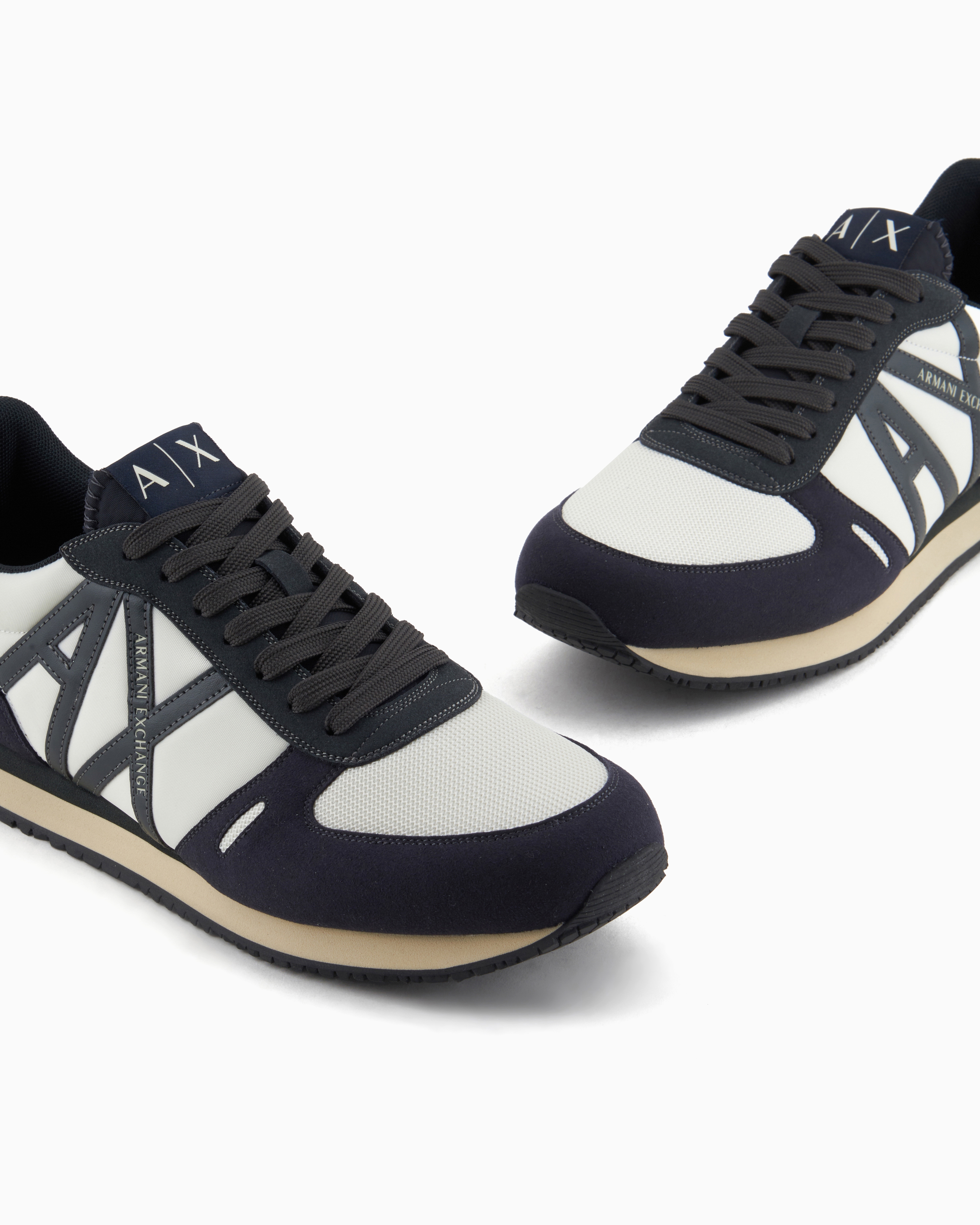 AXロゴ レースアップスニーカー | Armani Exchange