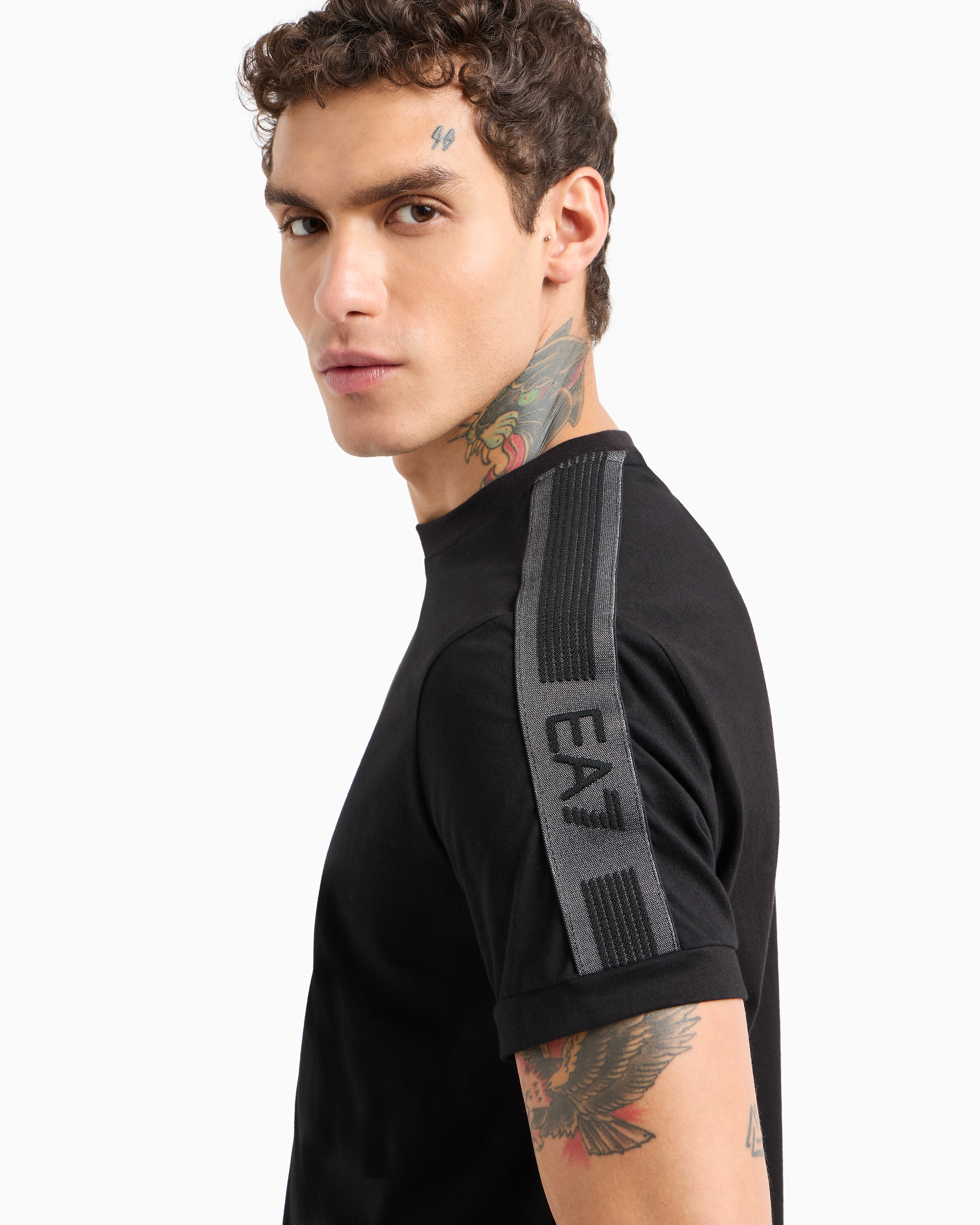 EMPORIO ARMANI Tシャツ EM000375 AF10771 AF10375 7M000138 T-shirts SORT from EA7 40 EUR
