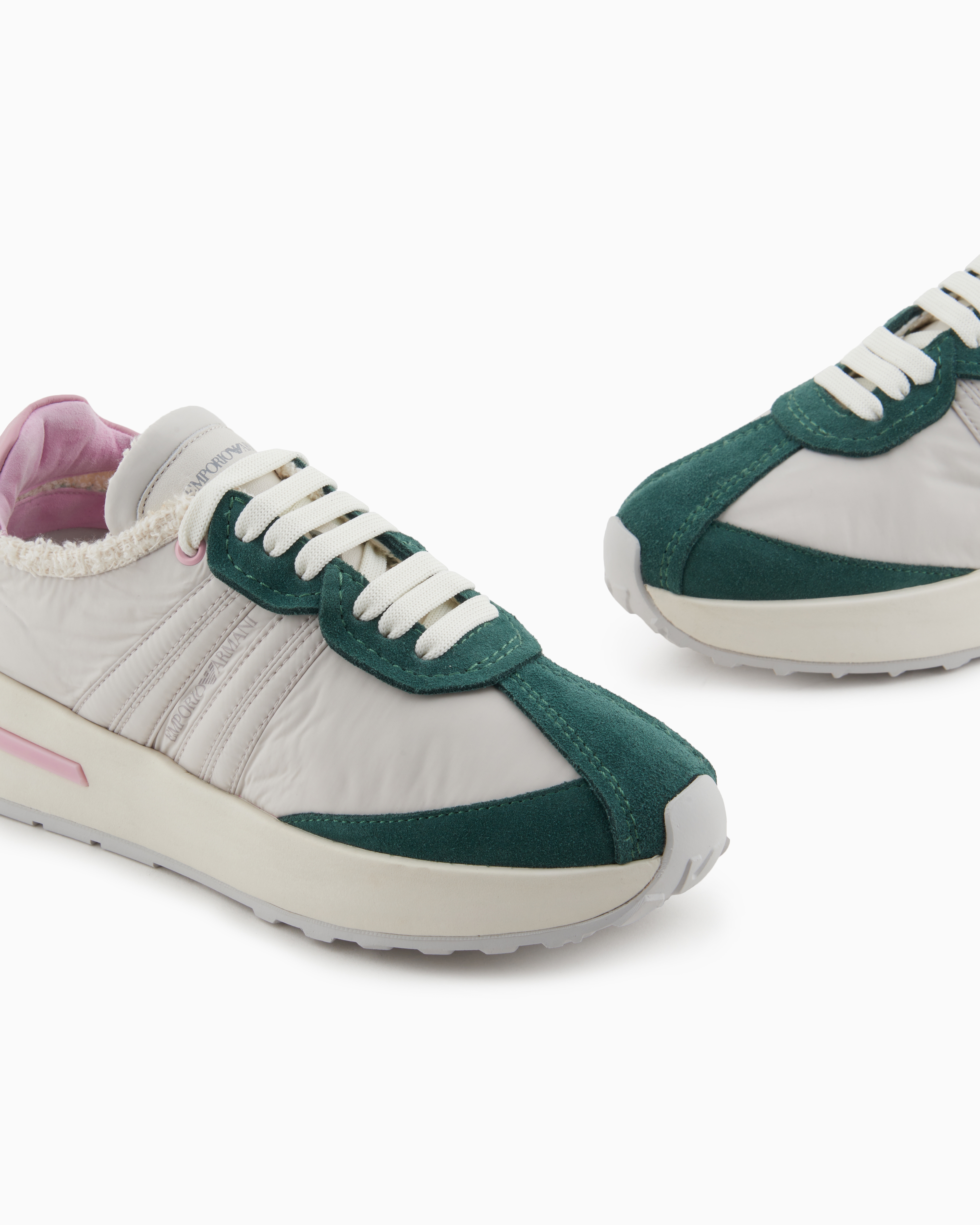 Emporio Armani Sneakers In Green