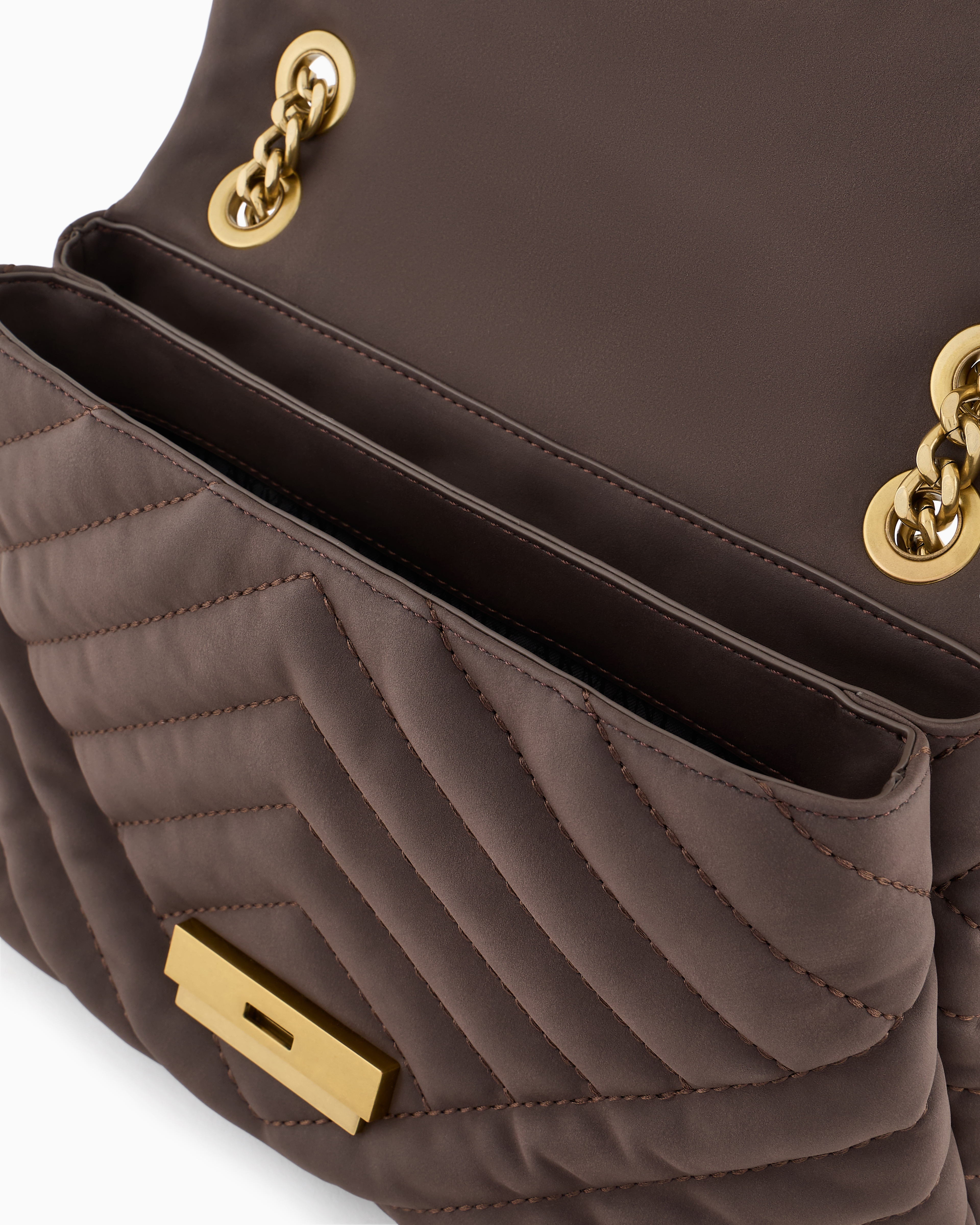 Armani Exchange Crossbody Bags In Brown