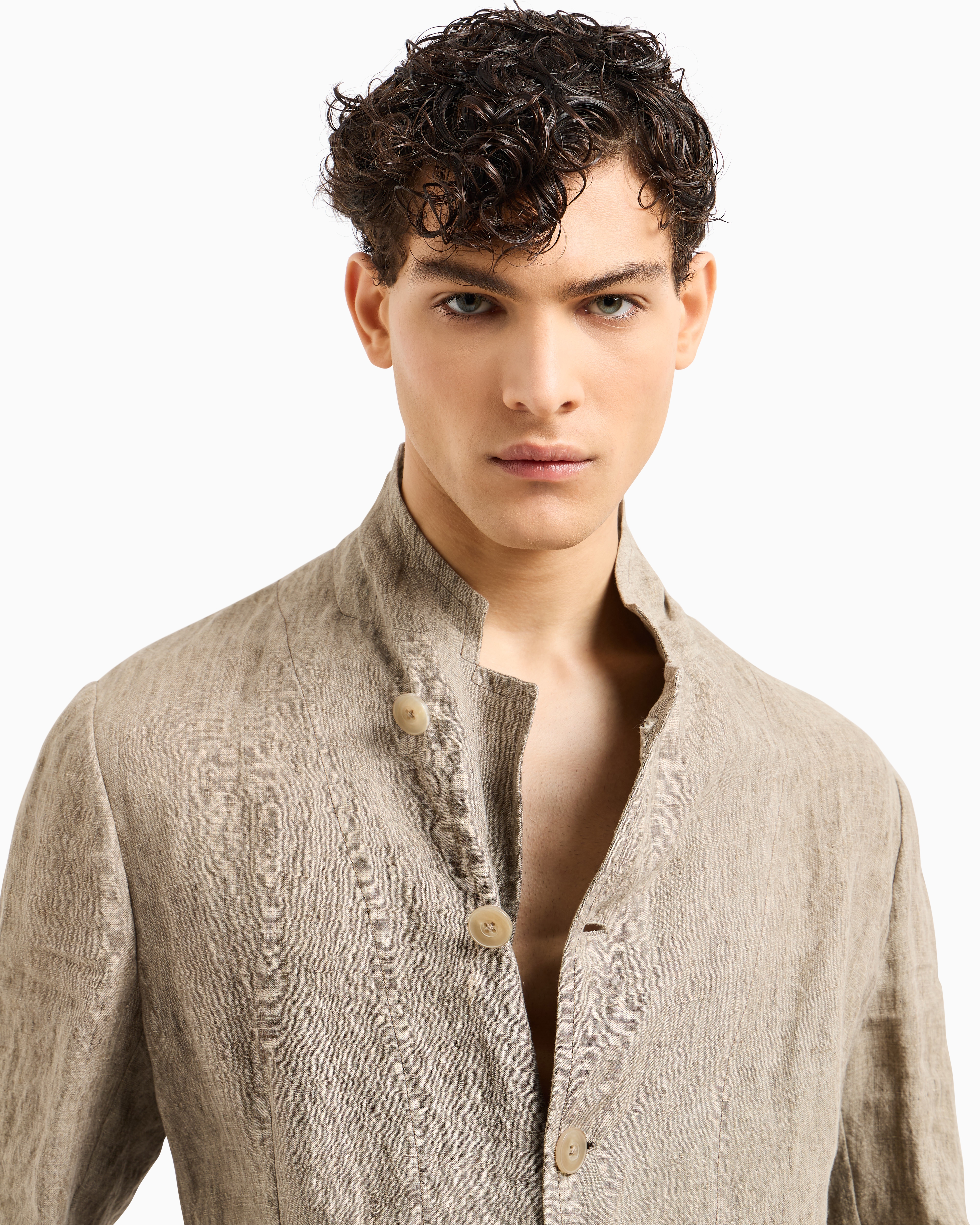 アルマーニ●極美品●市松柄ジャカード リネン混ディナージャケット イタリア製 L 3f26115mh0024ma93-1_800x.jpg?v