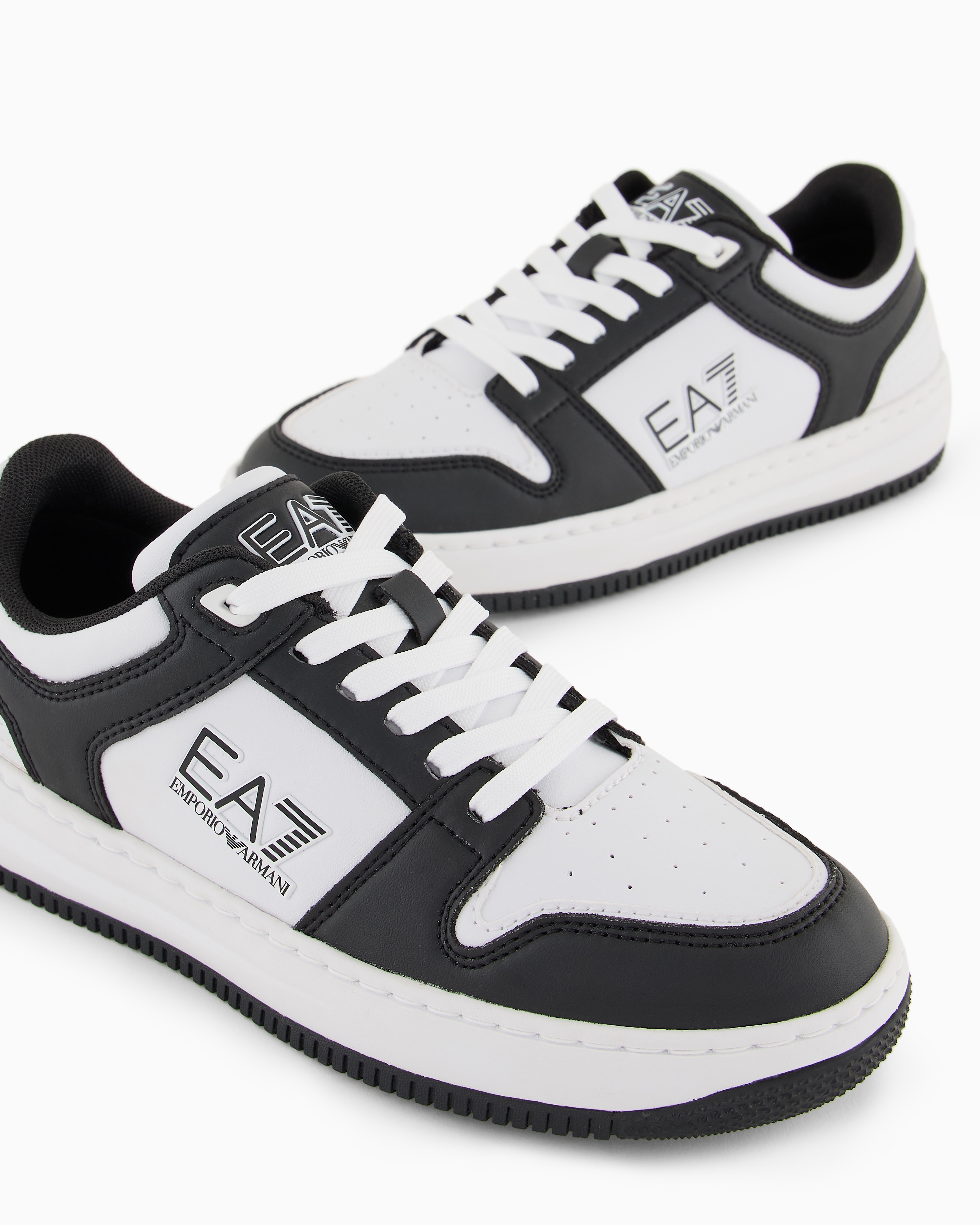 Ea7 Slasher Junior Sneakers In White