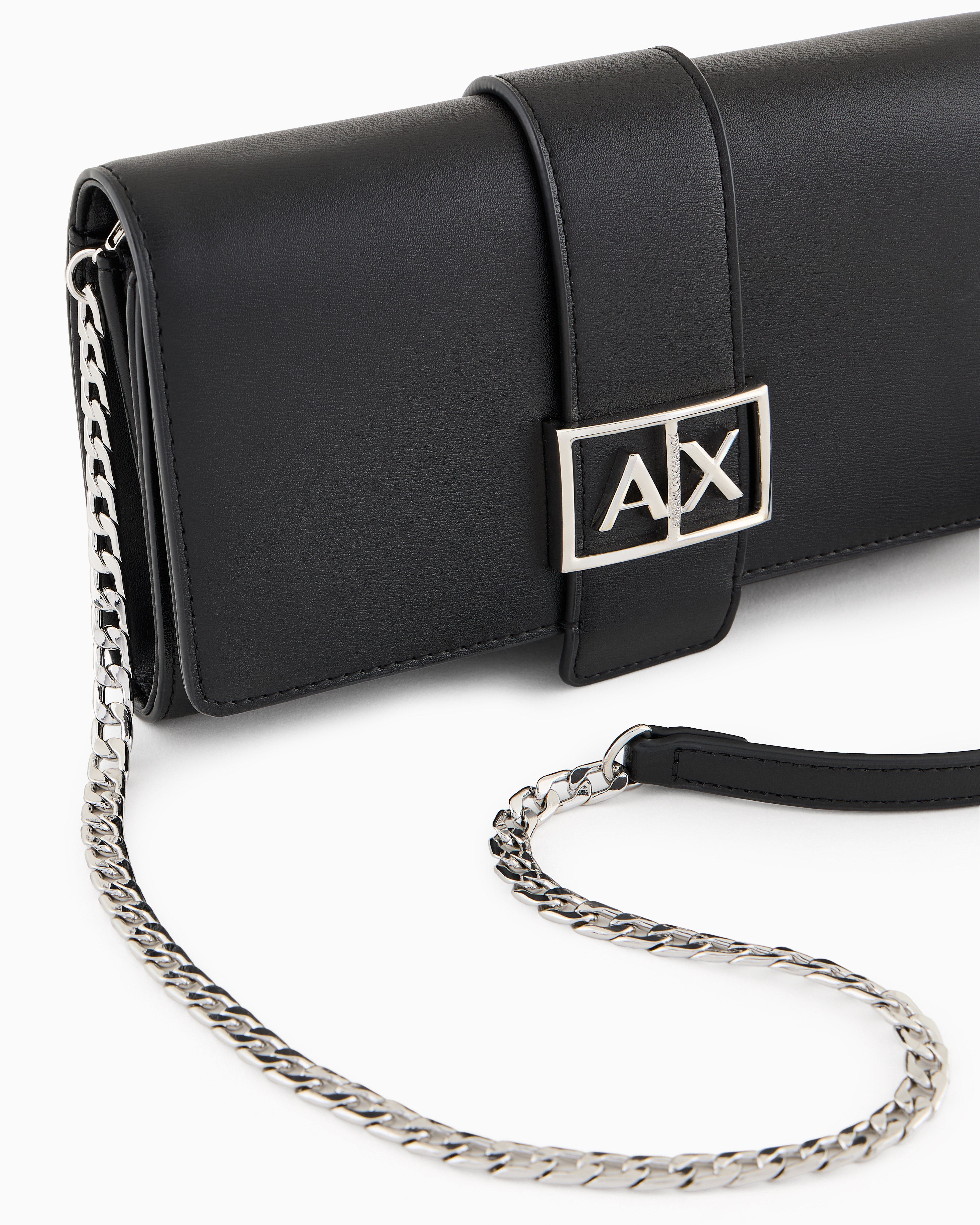 Armani Exchange Wallets In Black