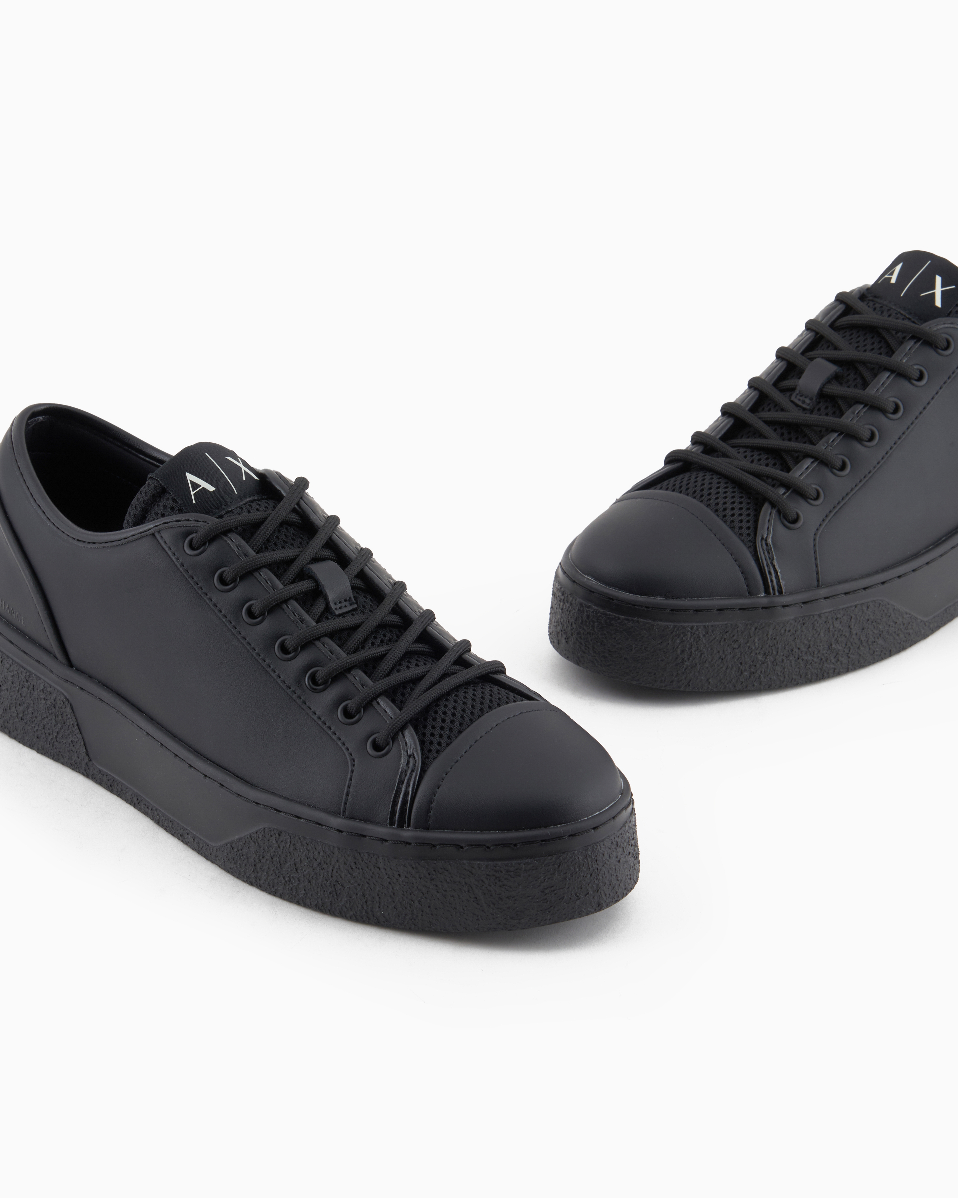 Armani Exchange Sneakers In Black