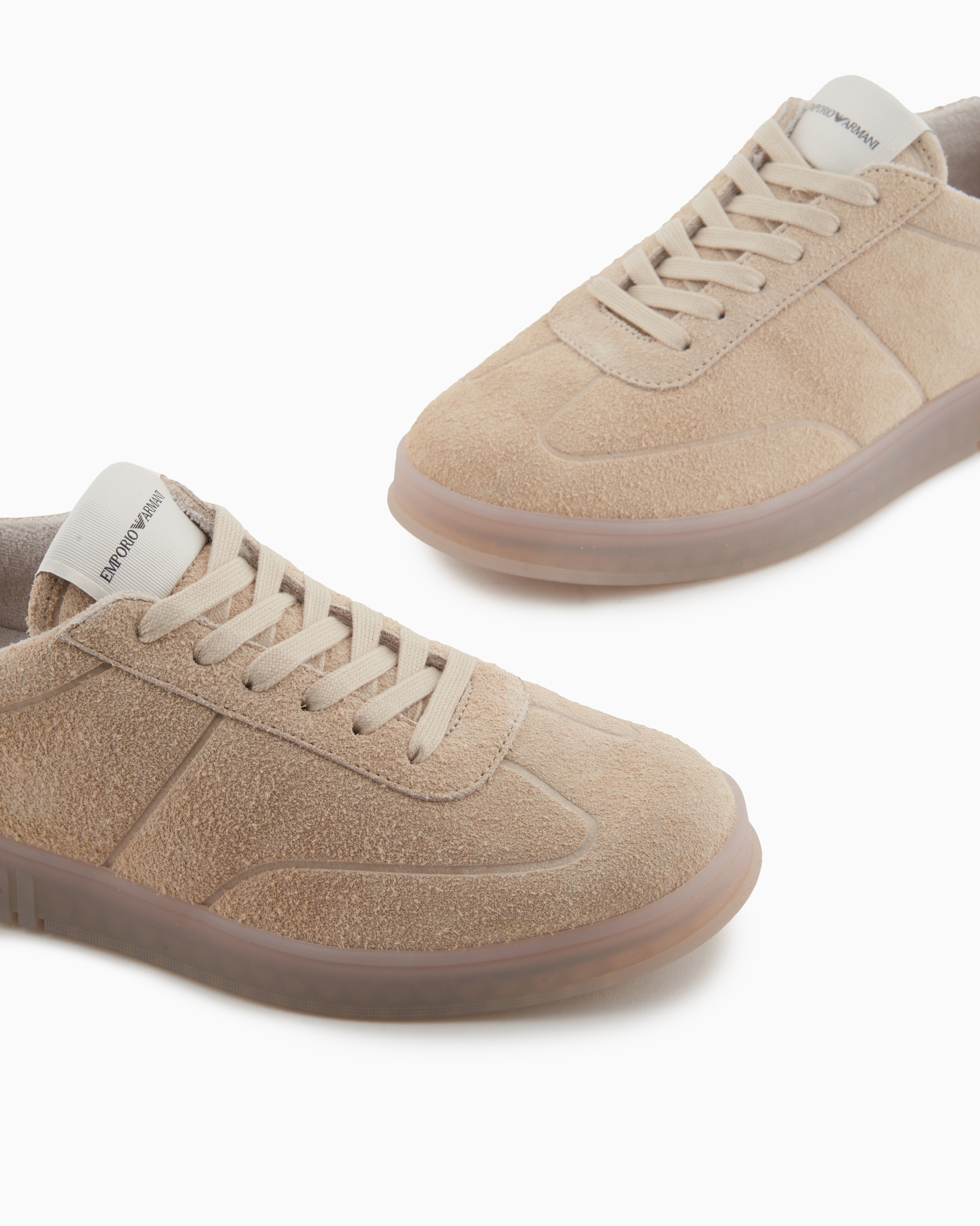 ◆ EMPORIO ARMANI◆ スエード スニーカー Emporio Armani スエード スニーカー | ブルー | FARFETCH JP