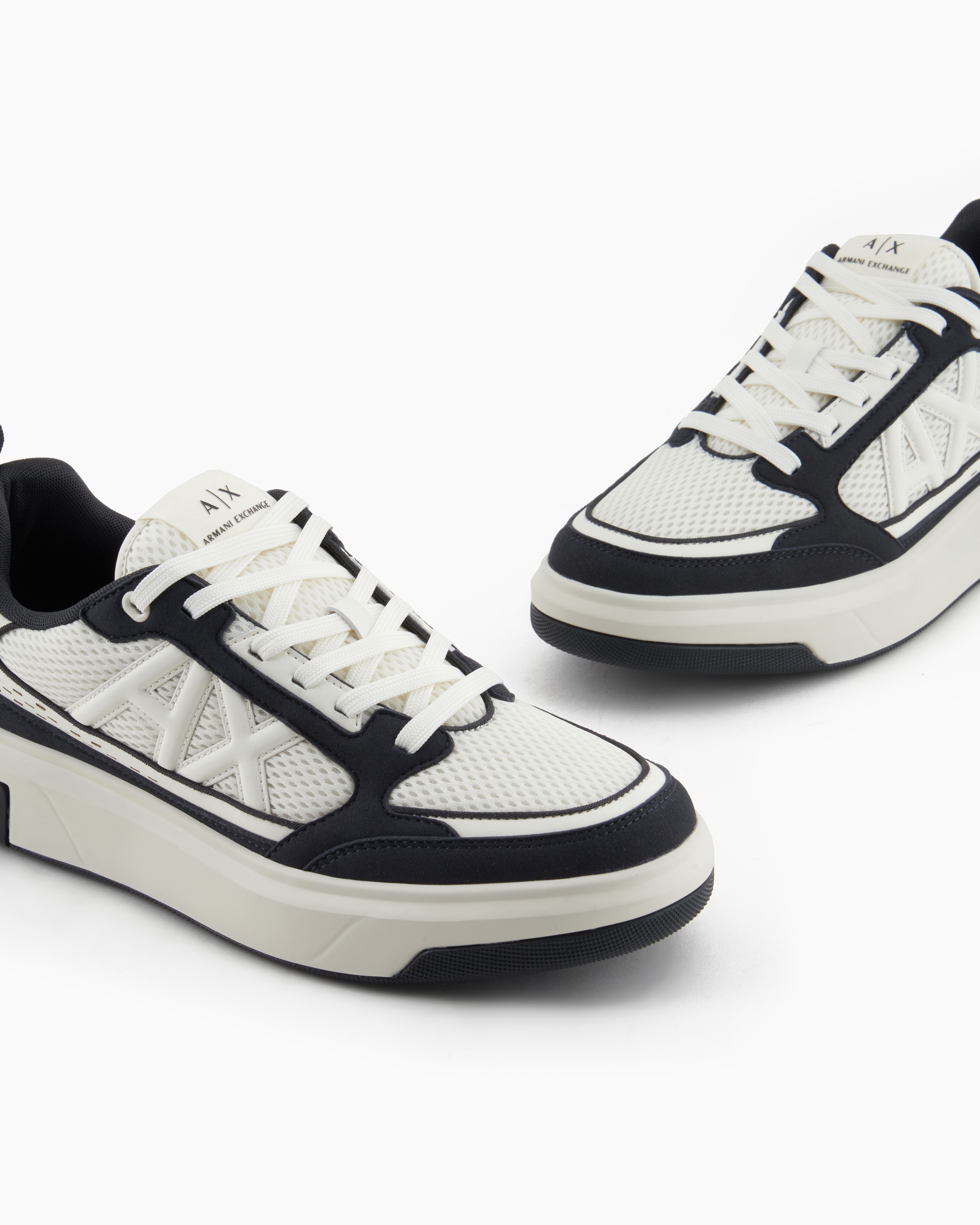 Armani Exchange Sneakers In Green
