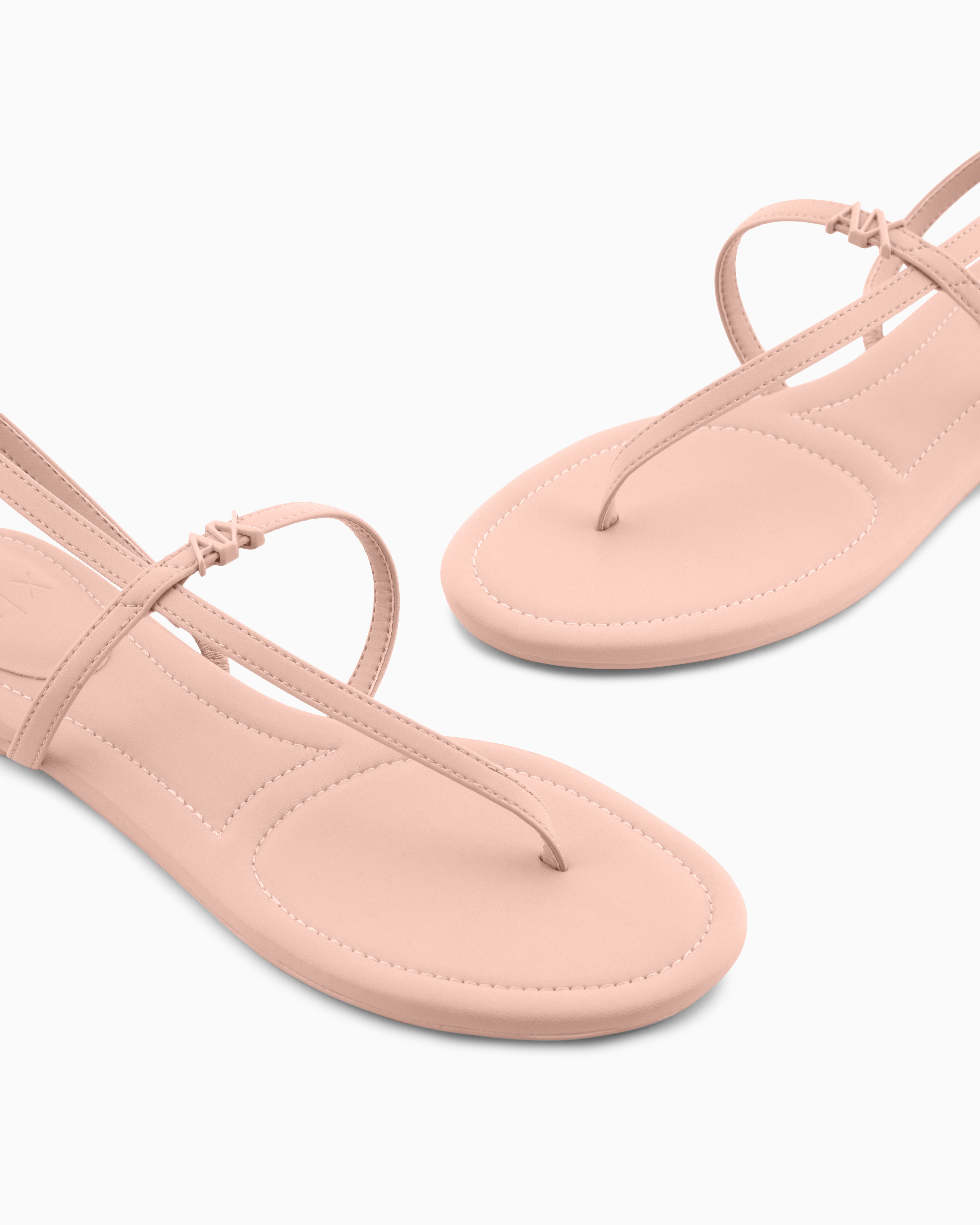 Armani Exchange Sandals In Pink