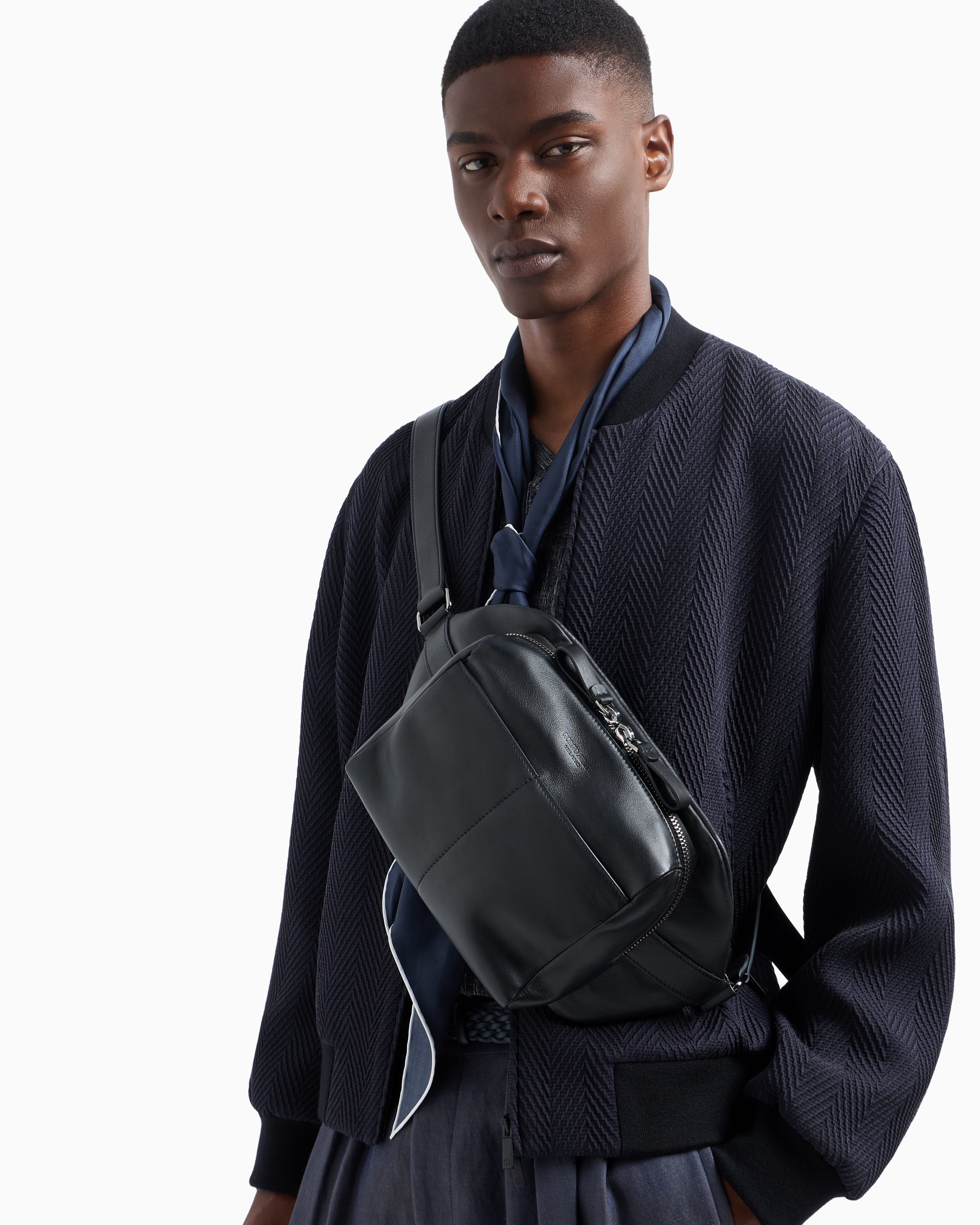 ショルダーバッグ・ポシェット GIORGIO ARMANI GW002225.AF14186 Belt Bags Nappa-leather crossbody belt bag | Giorgio Armani