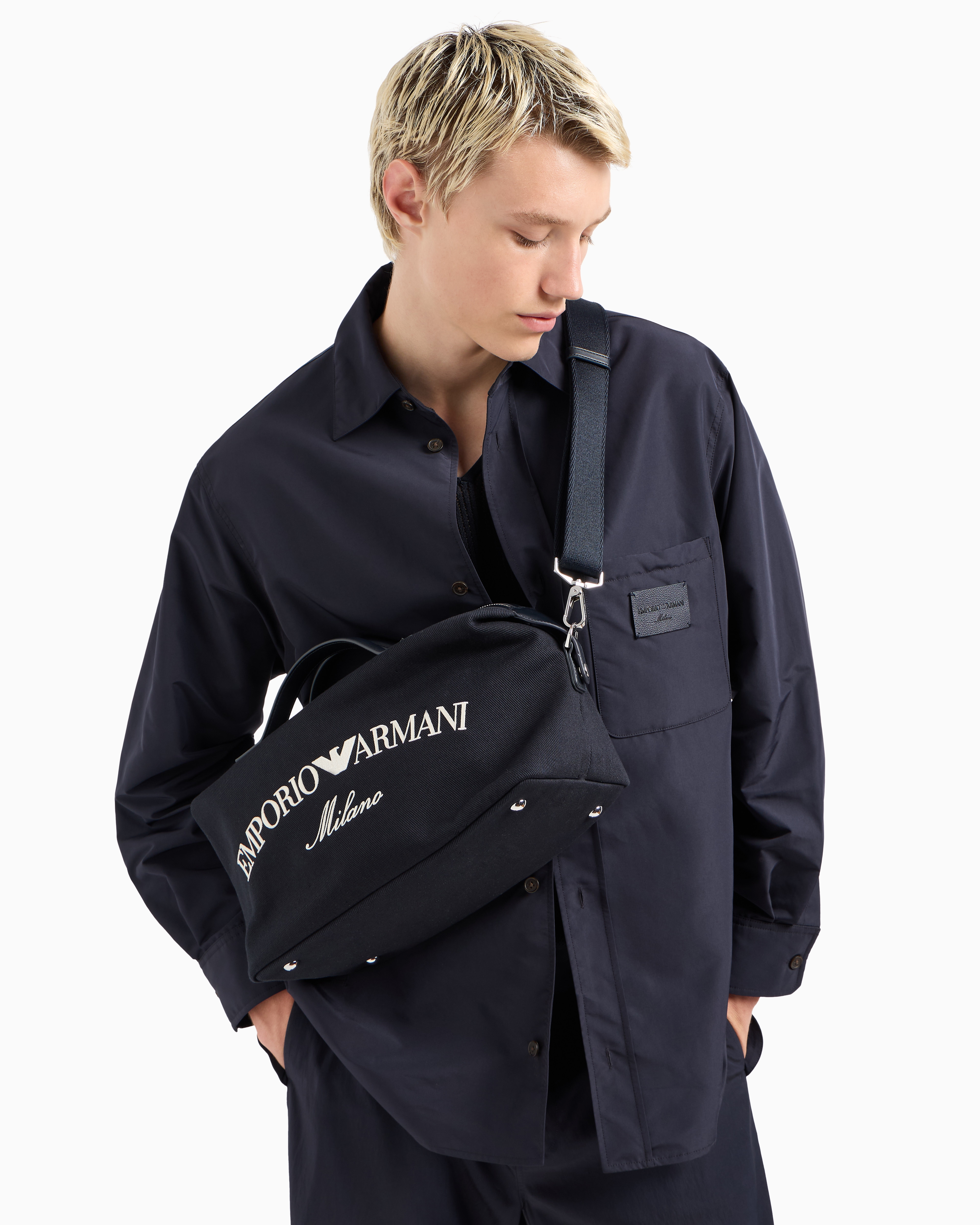Polisen 様し専用✨ GIORGIO ARMANI ボストンバッグ EMPORIO ARMANI エンポリオ アルマーニ EA7 バッグ ボストン