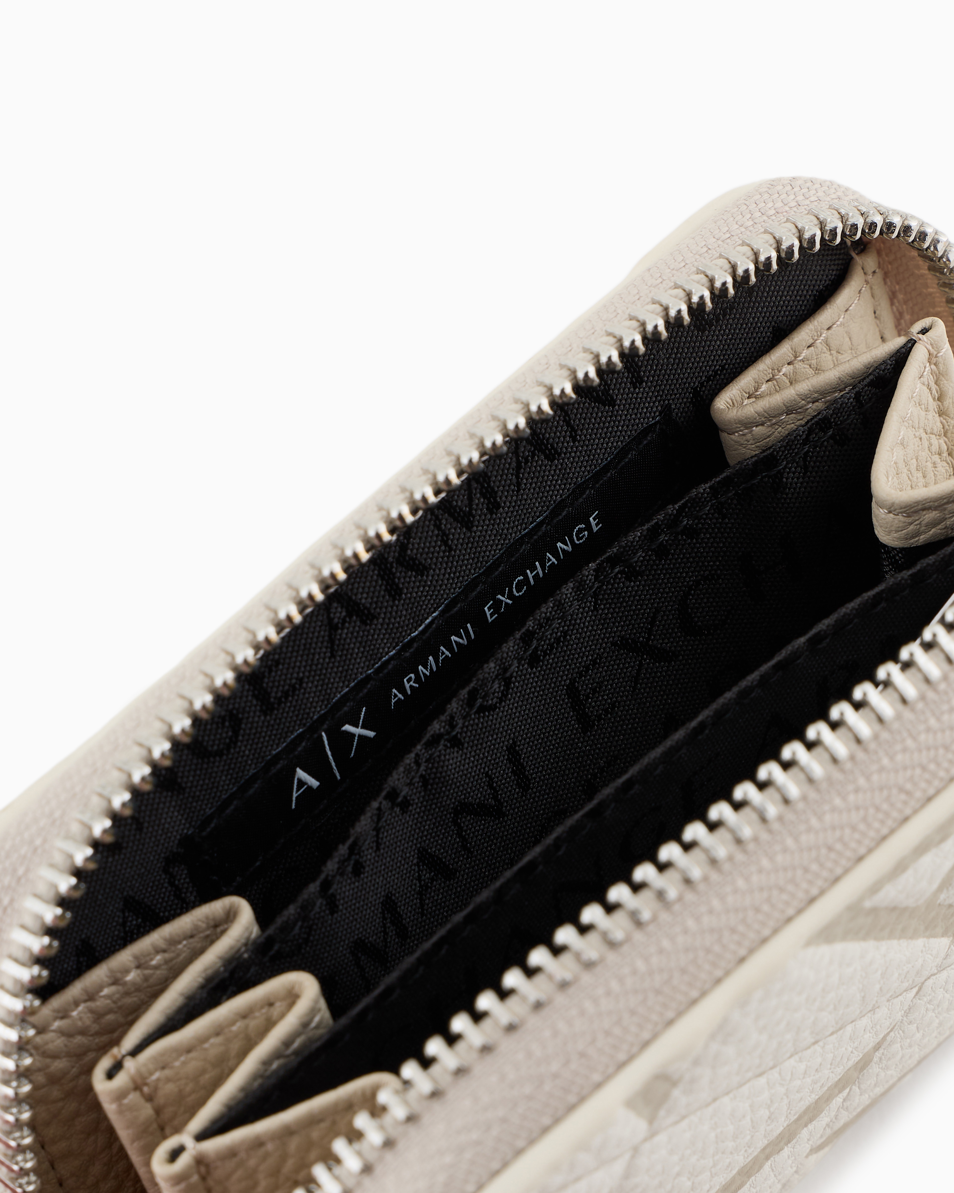 Armani Exchange Wallets In White