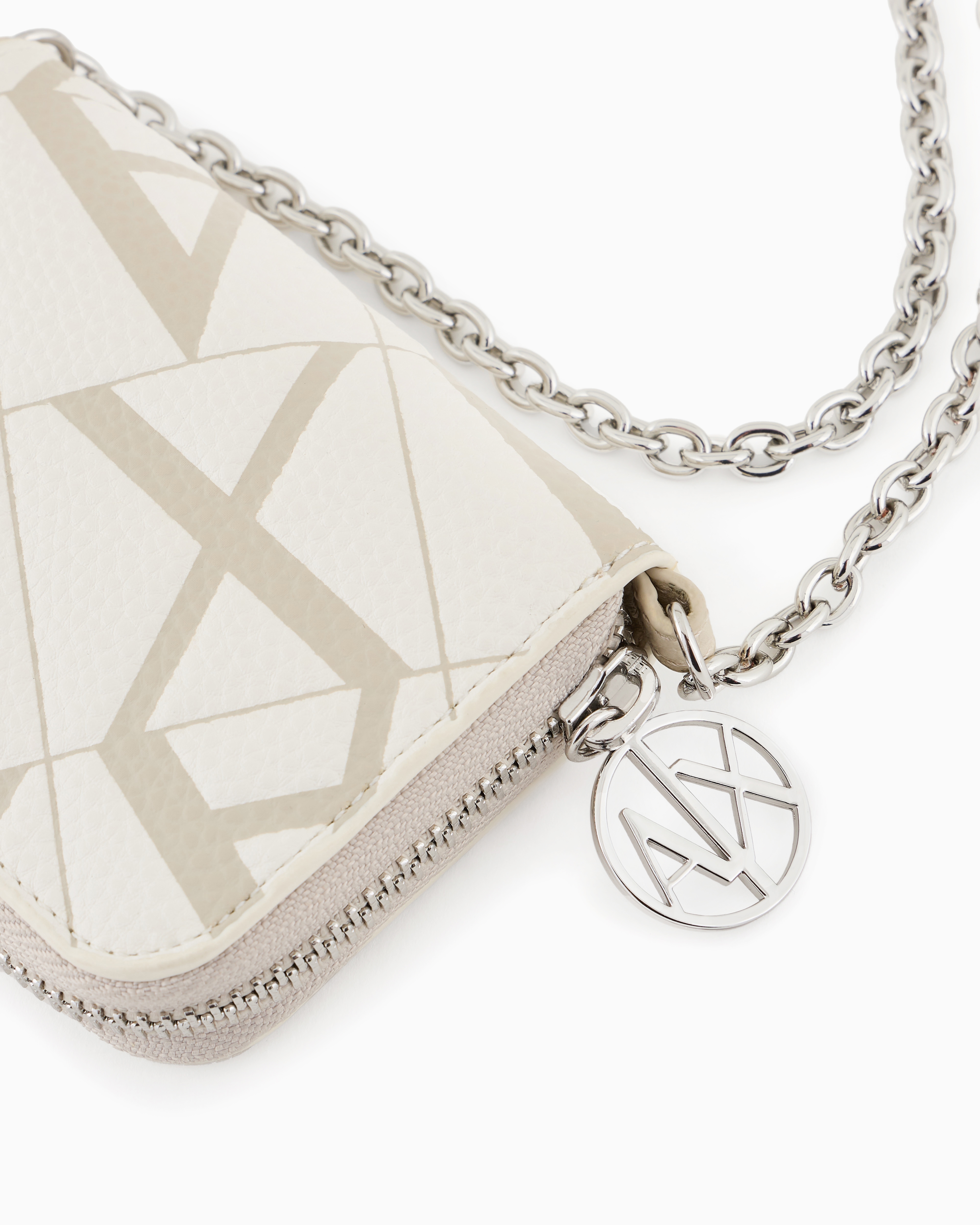 Armani Exchange Wallets In White