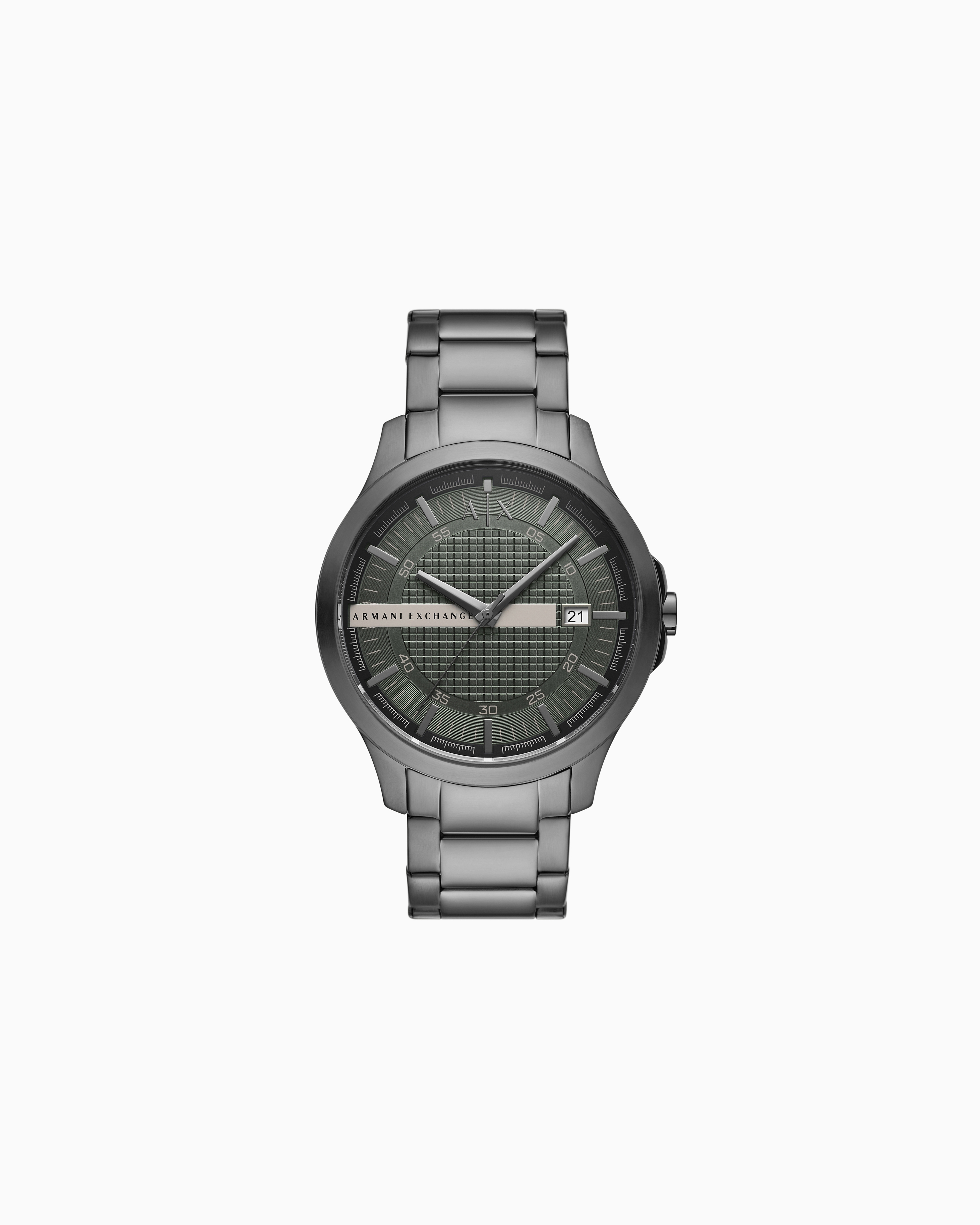 Armani Exchange -  Three-Hand Date Stainless Steel Watch, Man, Multicoloured, Size: TU