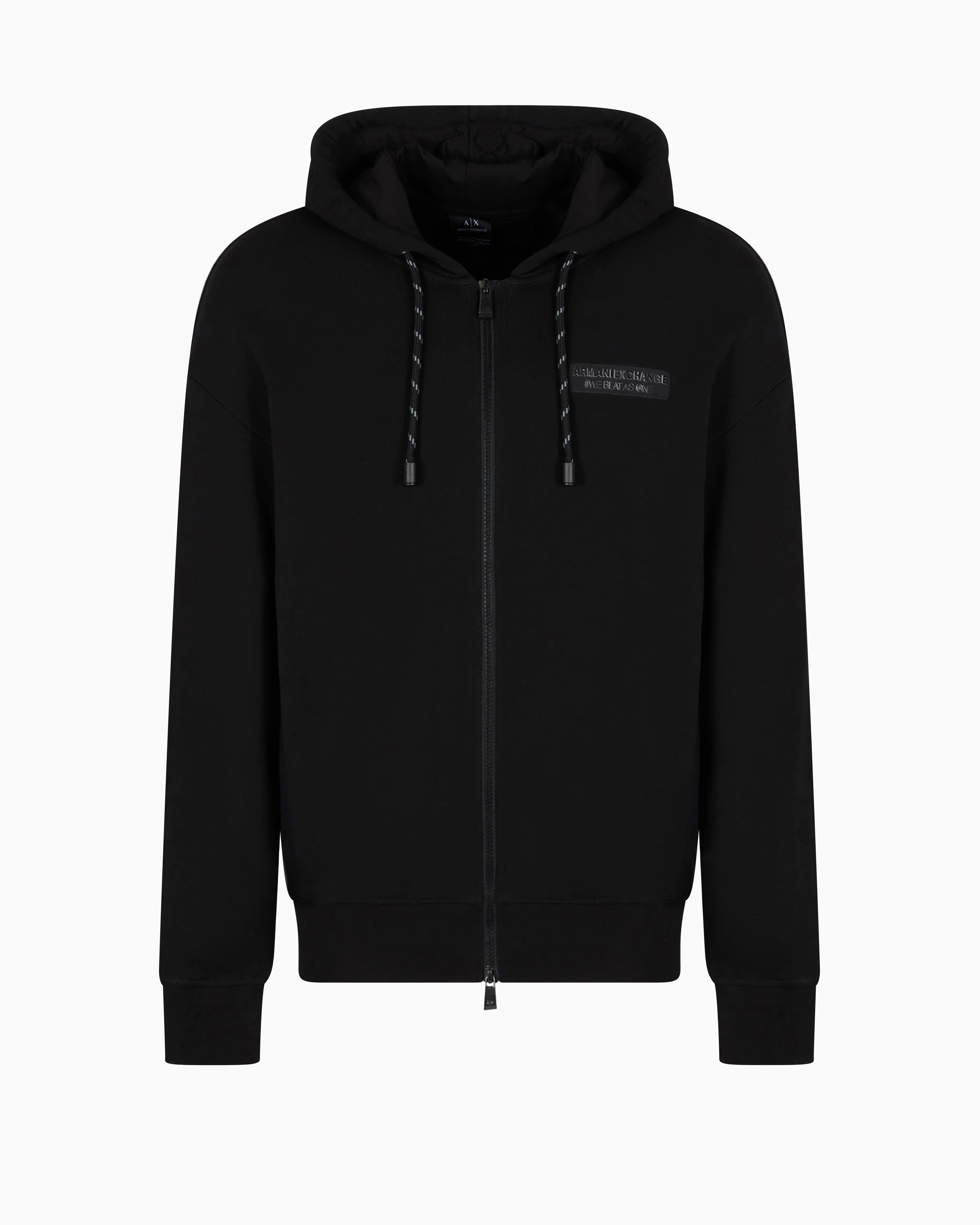 AXロゴ ジップアップスウェットパーカ | Armani Exchange
