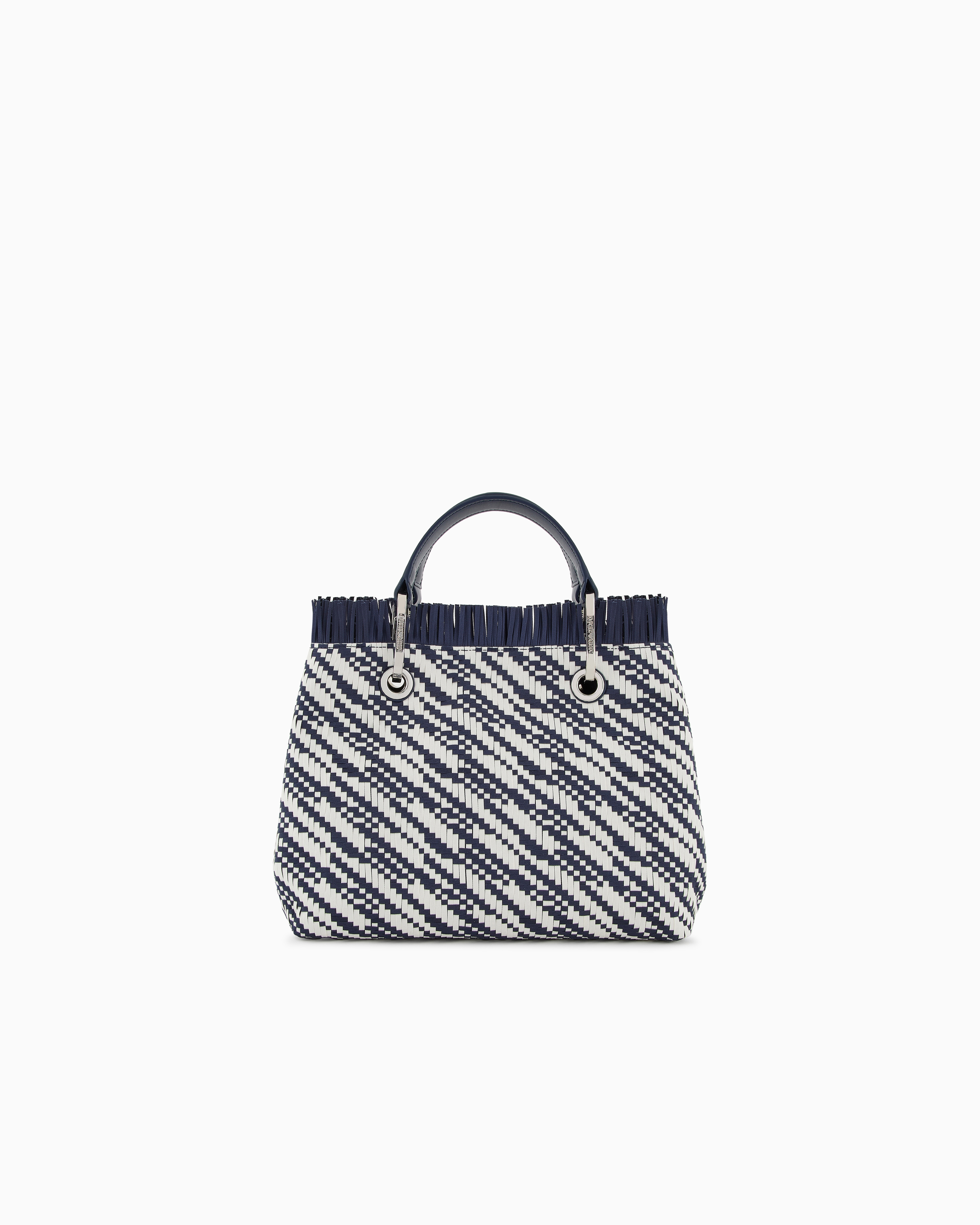 Emporio Armani Shoppers In Blue