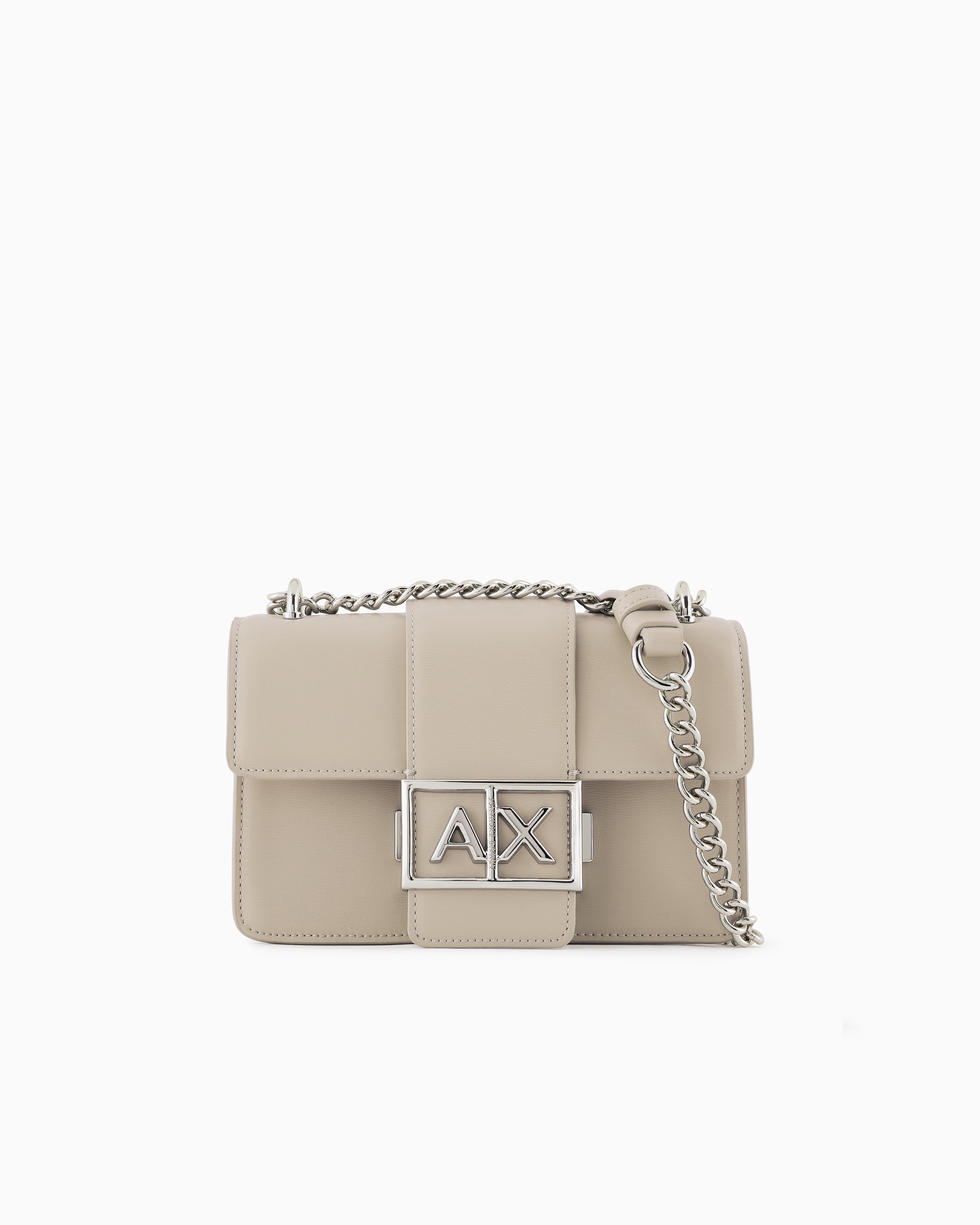 Armani Exchange Crossbody Bags In Beige