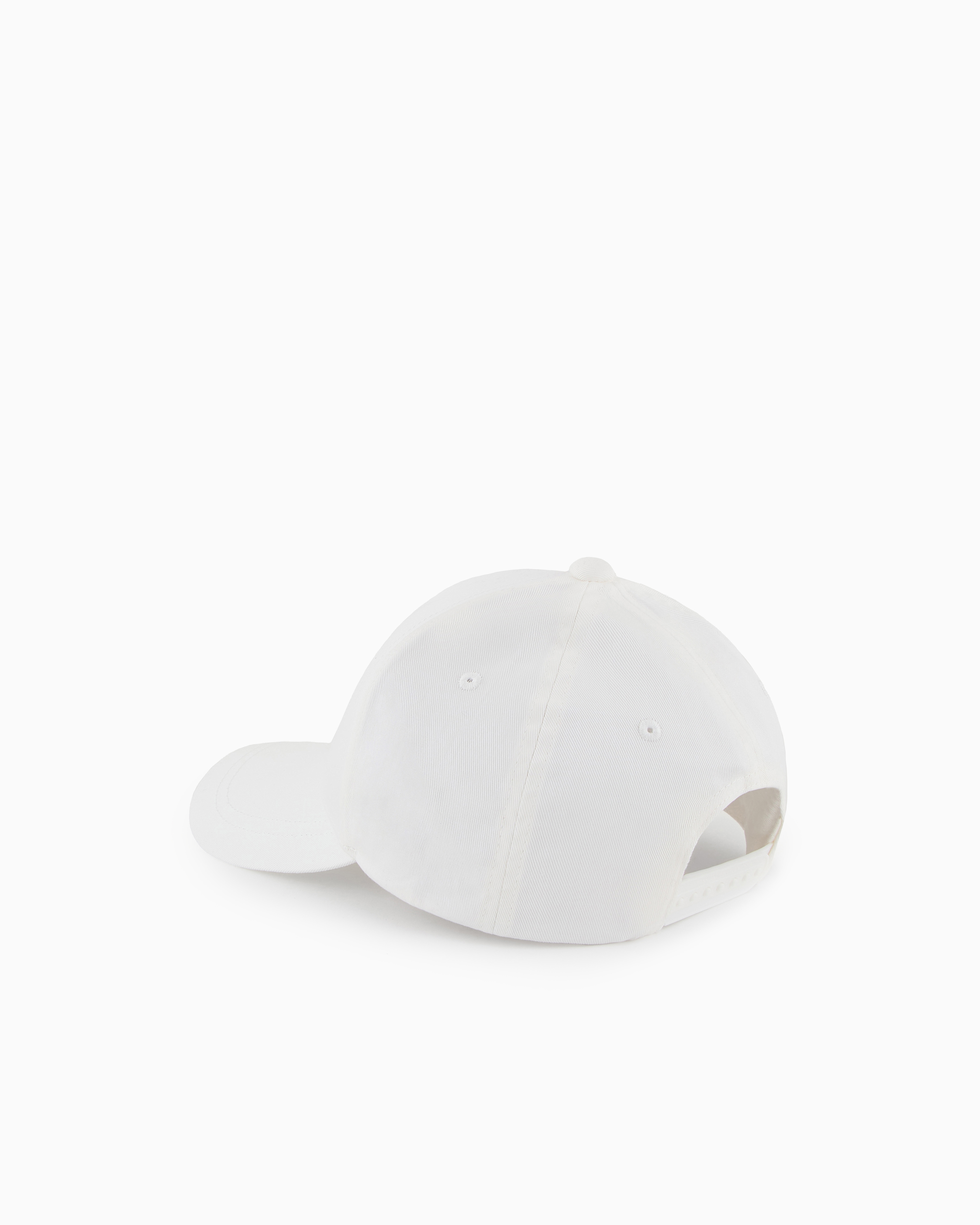 Armani Exchange Caps In White