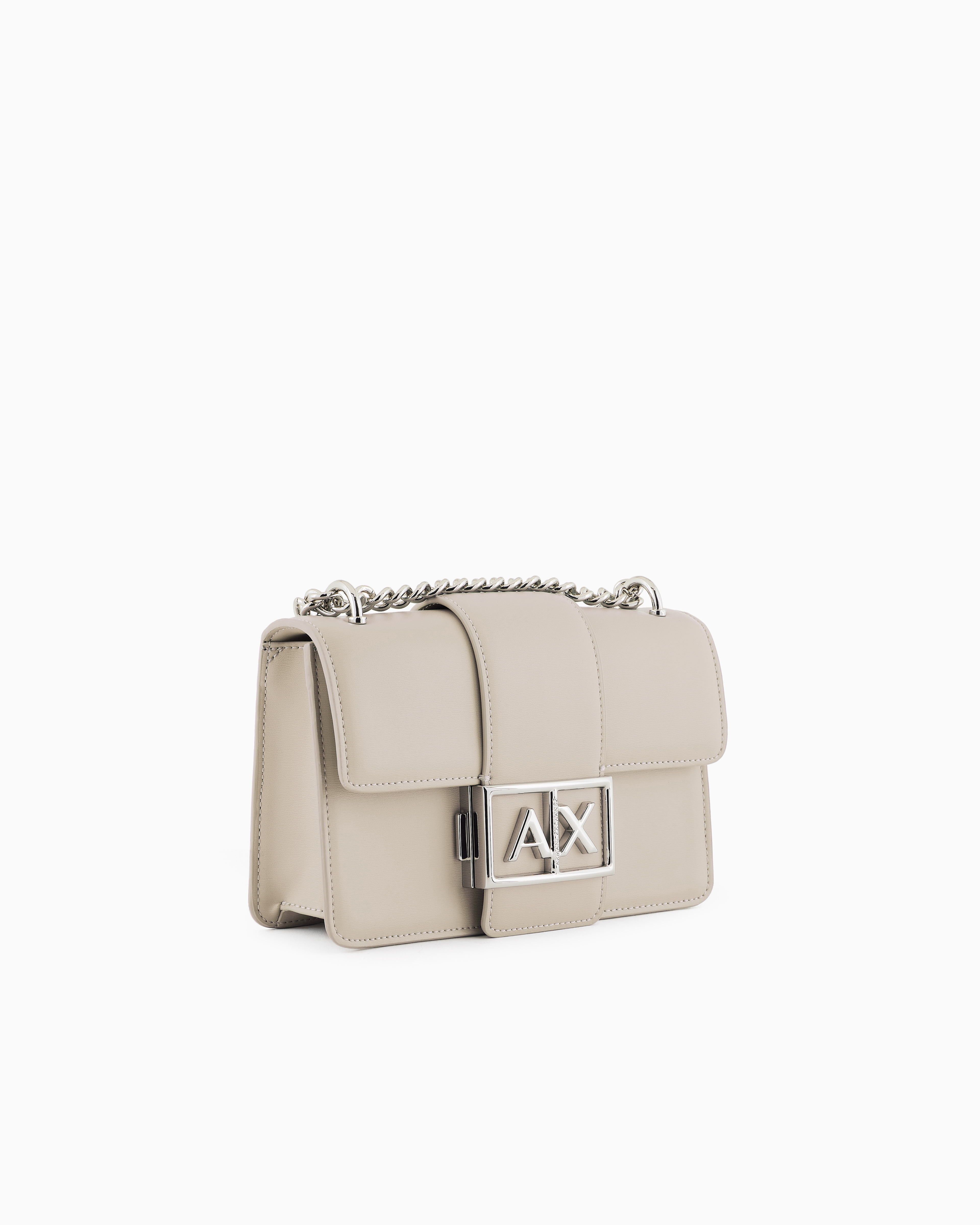 Armani Exchange Crossbody Bags In Beige