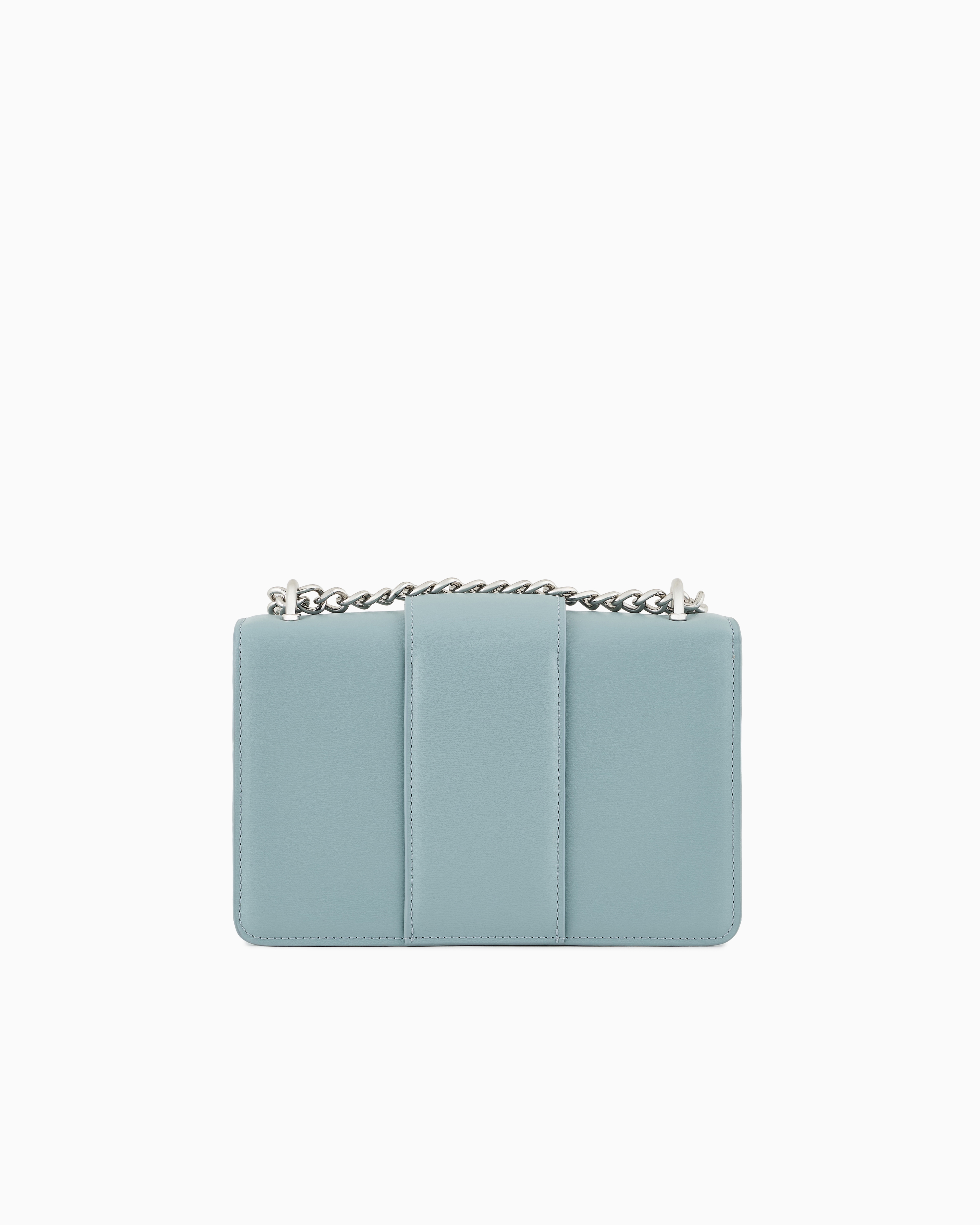 Armani Exchange Crossbody Bags In Light Blue