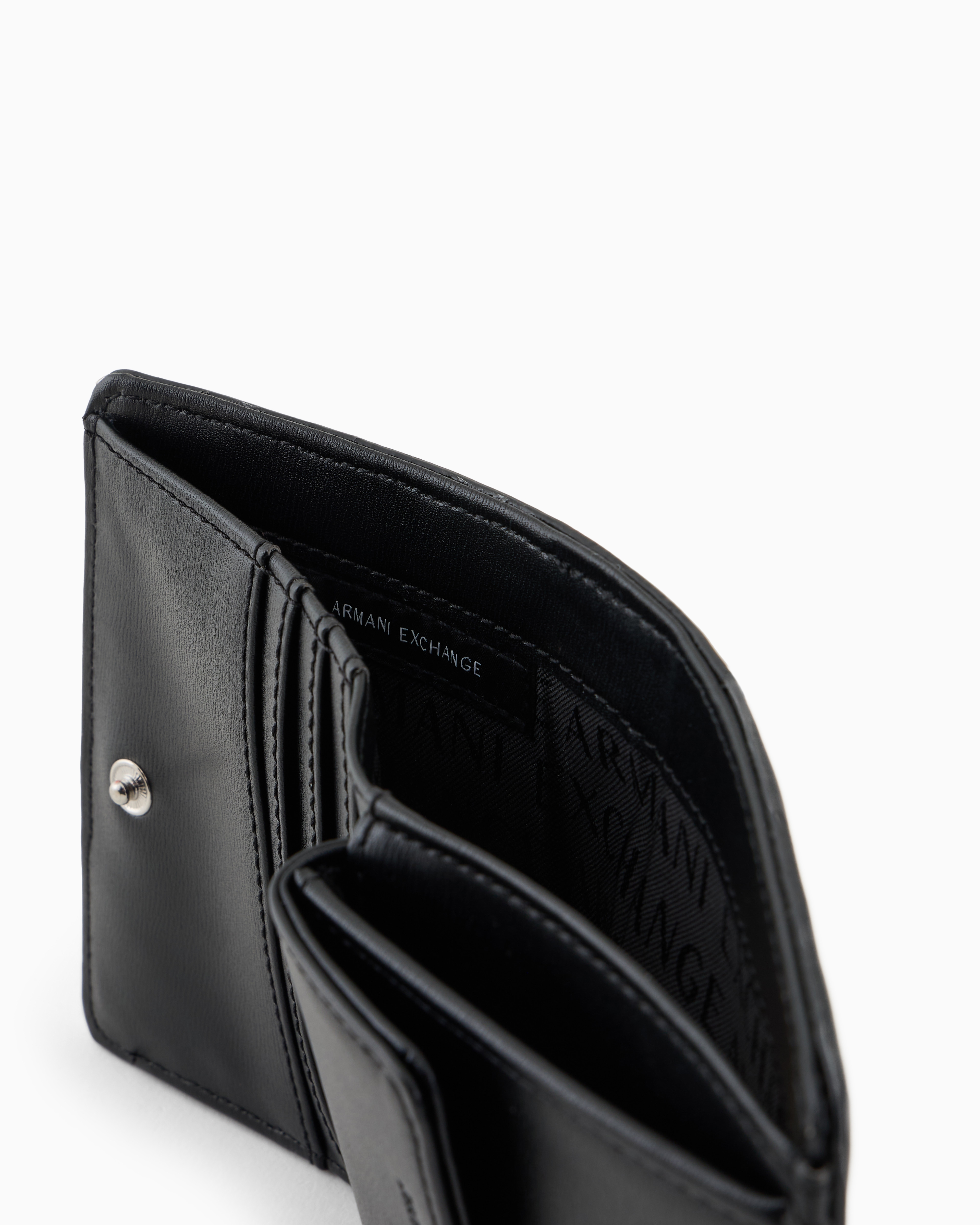 Armani Exchange Wallets In Black