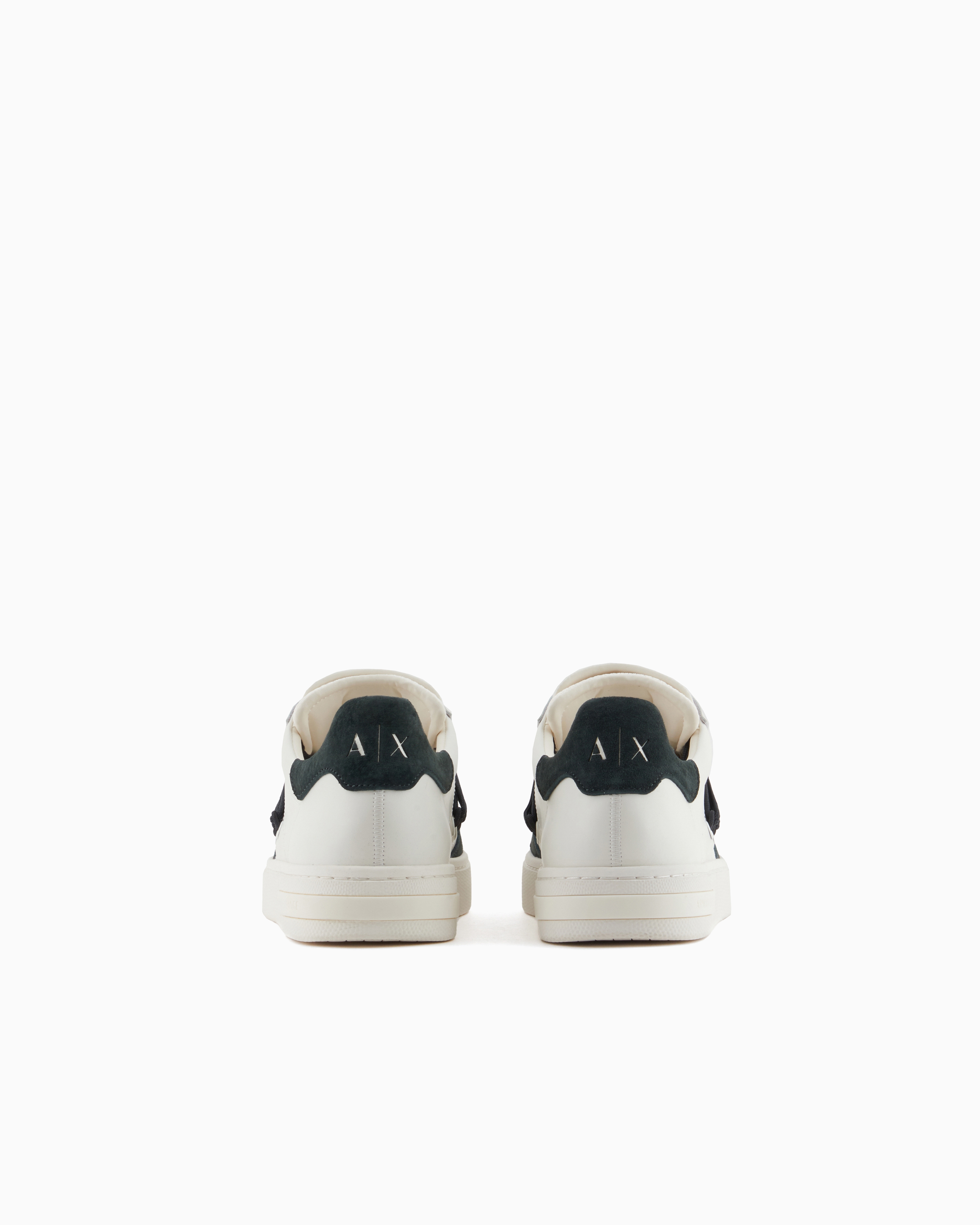 Armani Exchange Sneakers In Green