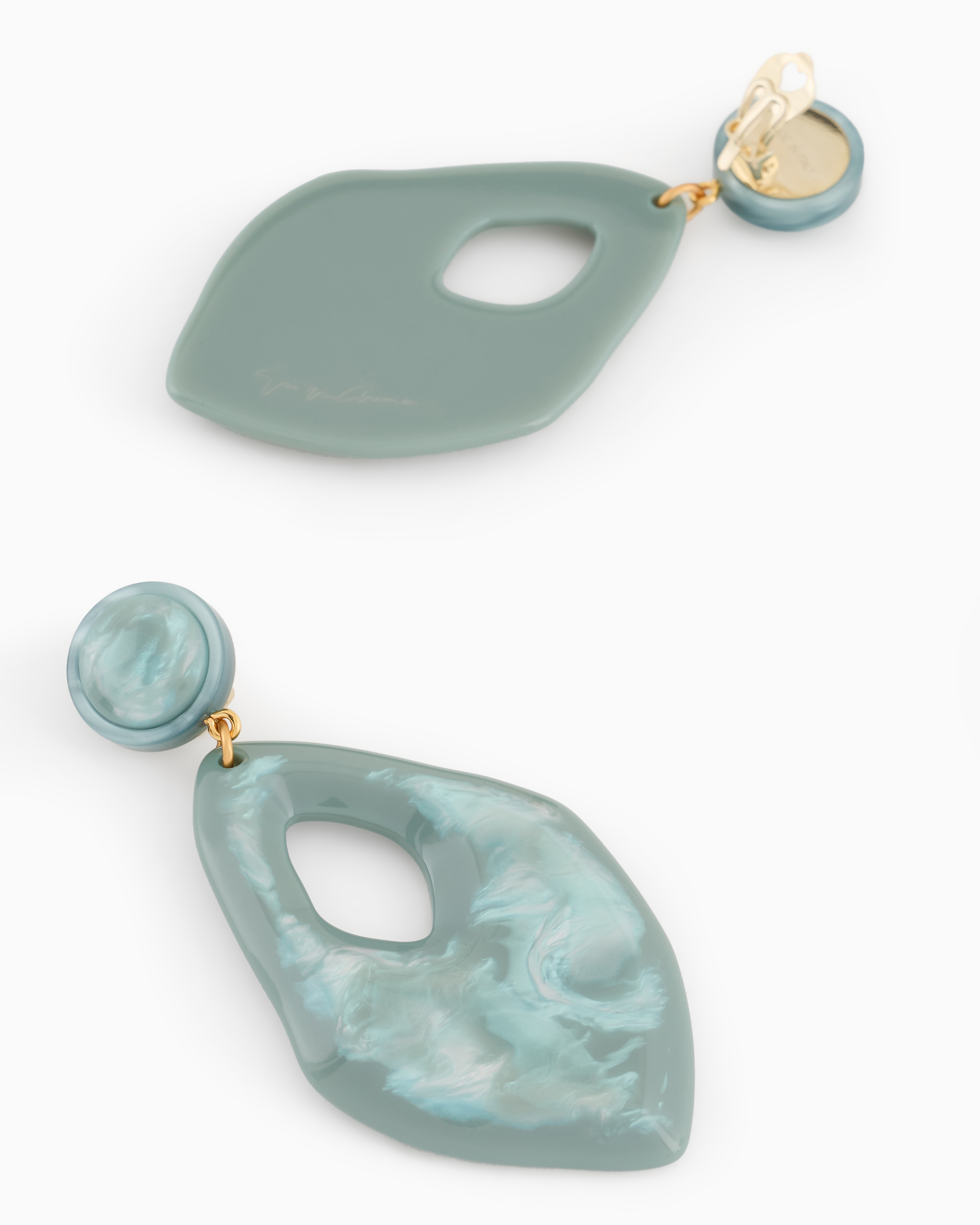 Giorgio Armani Earrings In Blue