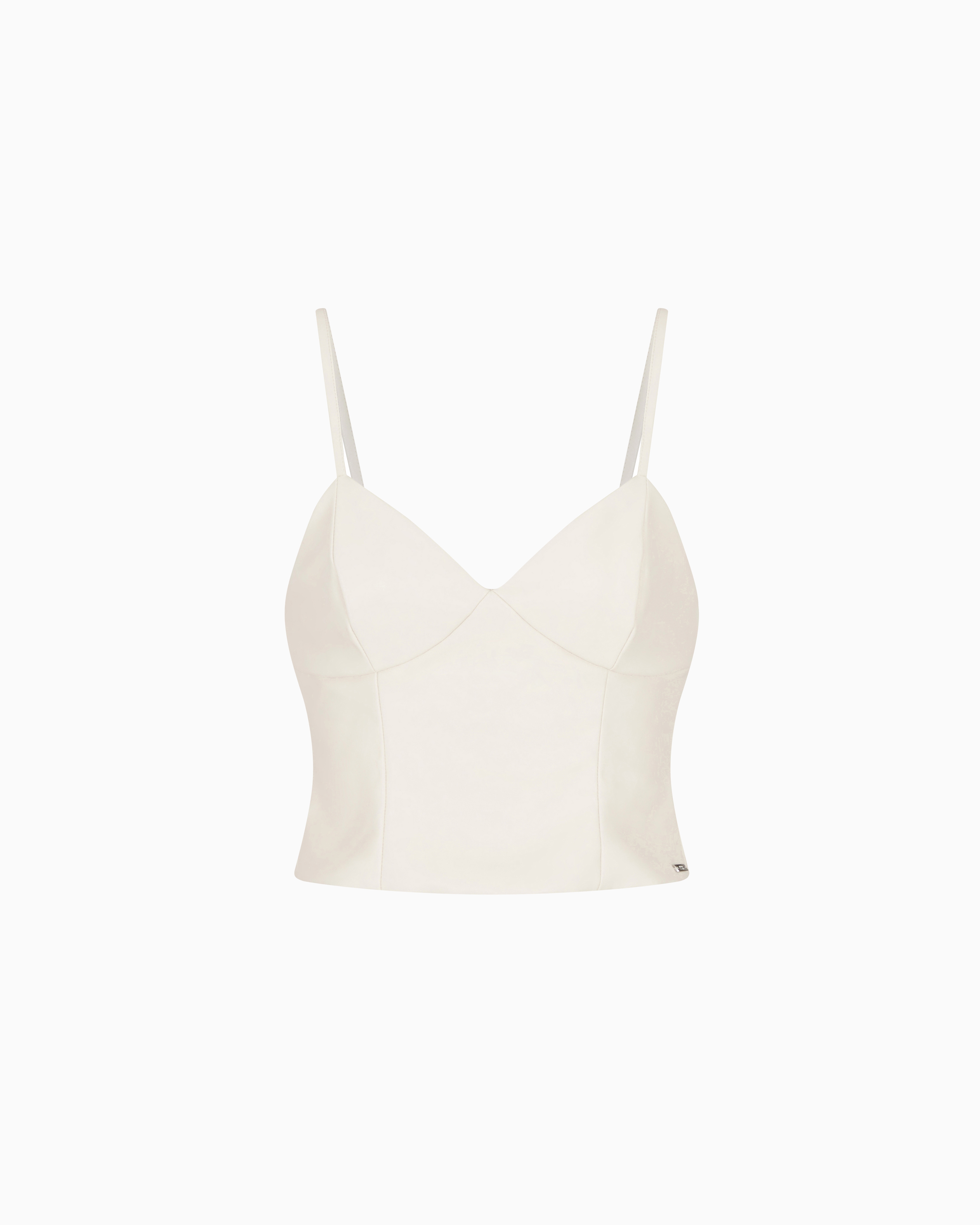 Armani Exchange Tops In White