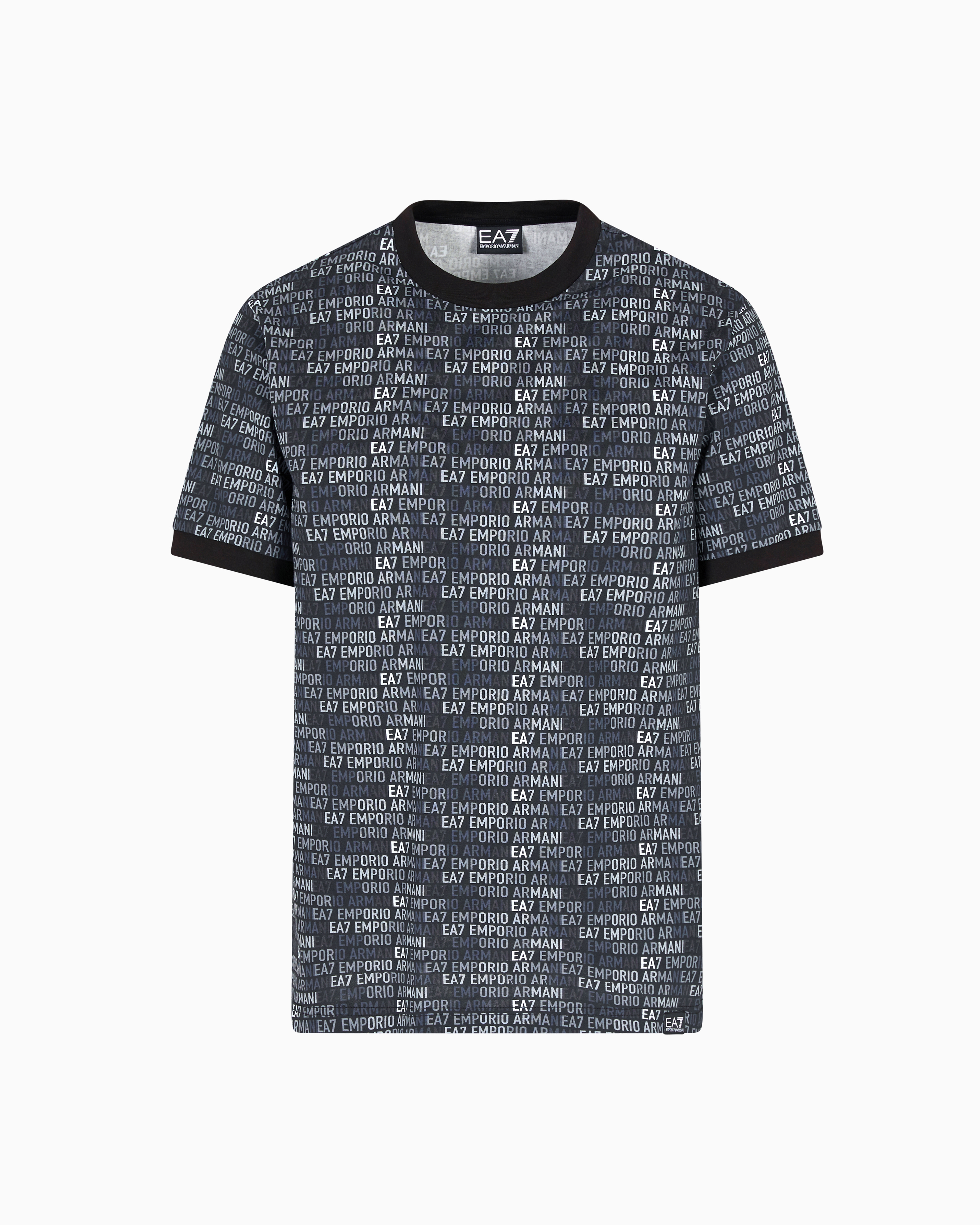 Logo Series cotton jersey crew-neck T-shirt with monogram