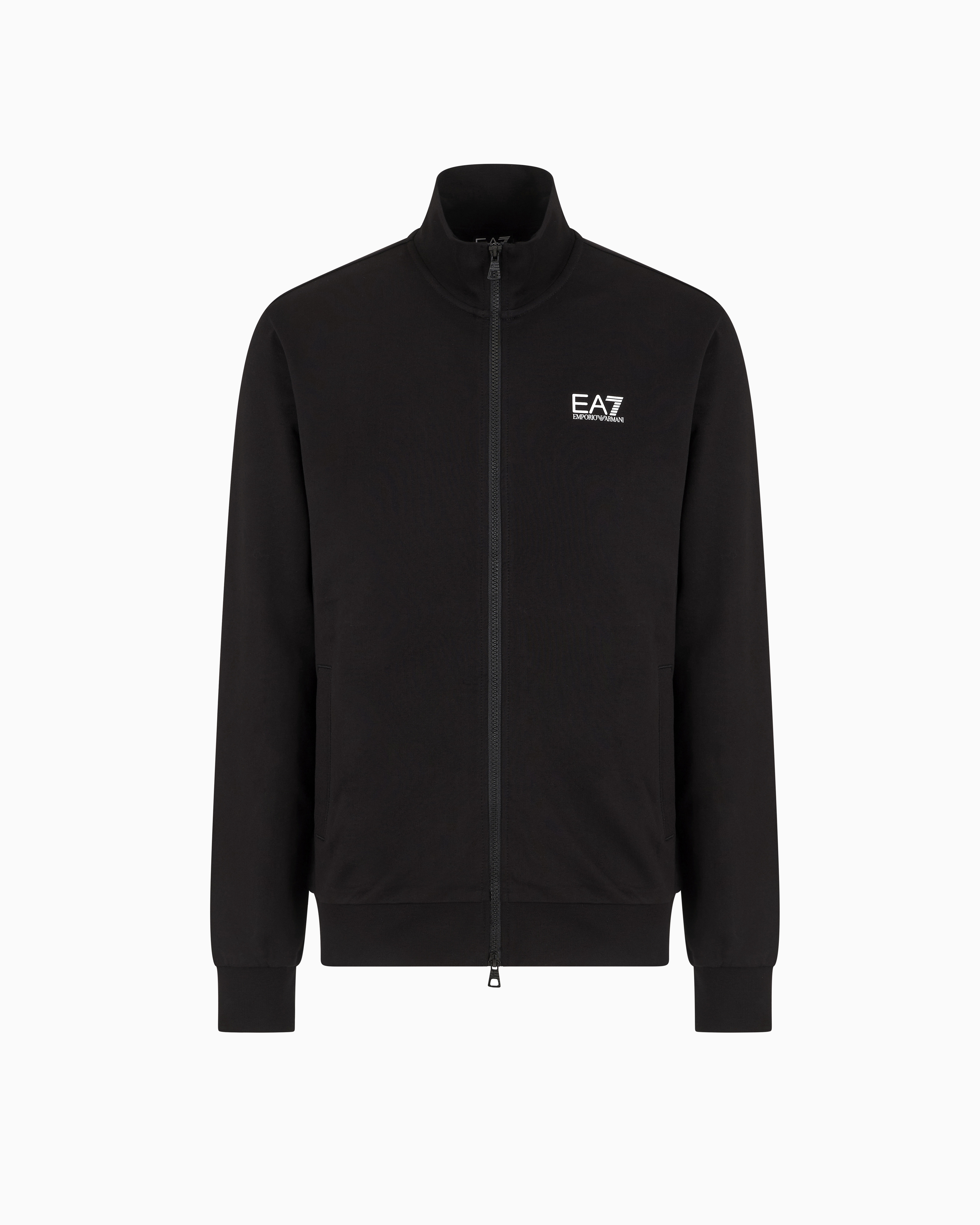 トップスその他 EA7 SS25 JACKET (7M000424AF13569 UC001) Logo Series hoodie in cotton | EA7