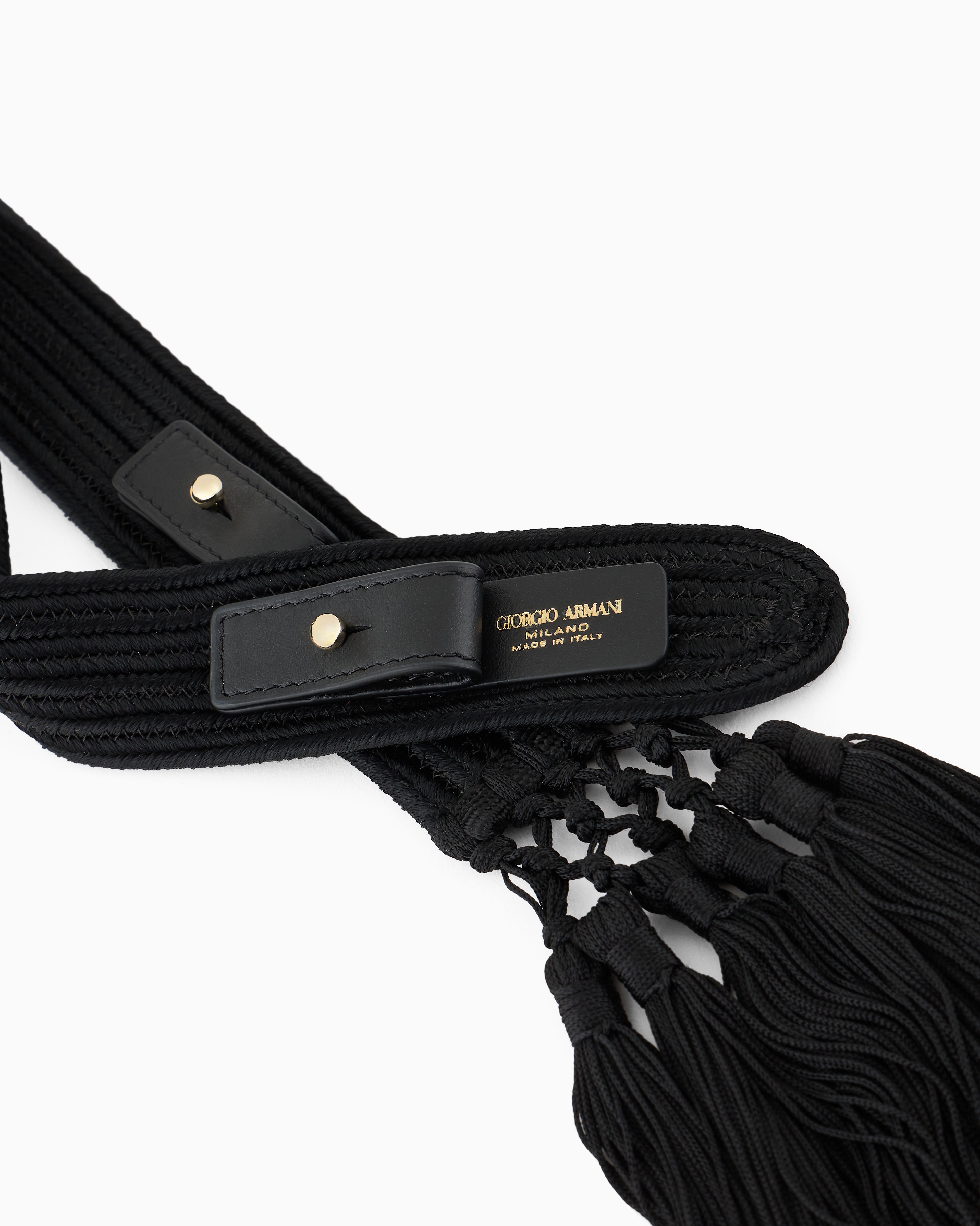 Giorgio Armani Sautage Shoulder Strap With Tassels