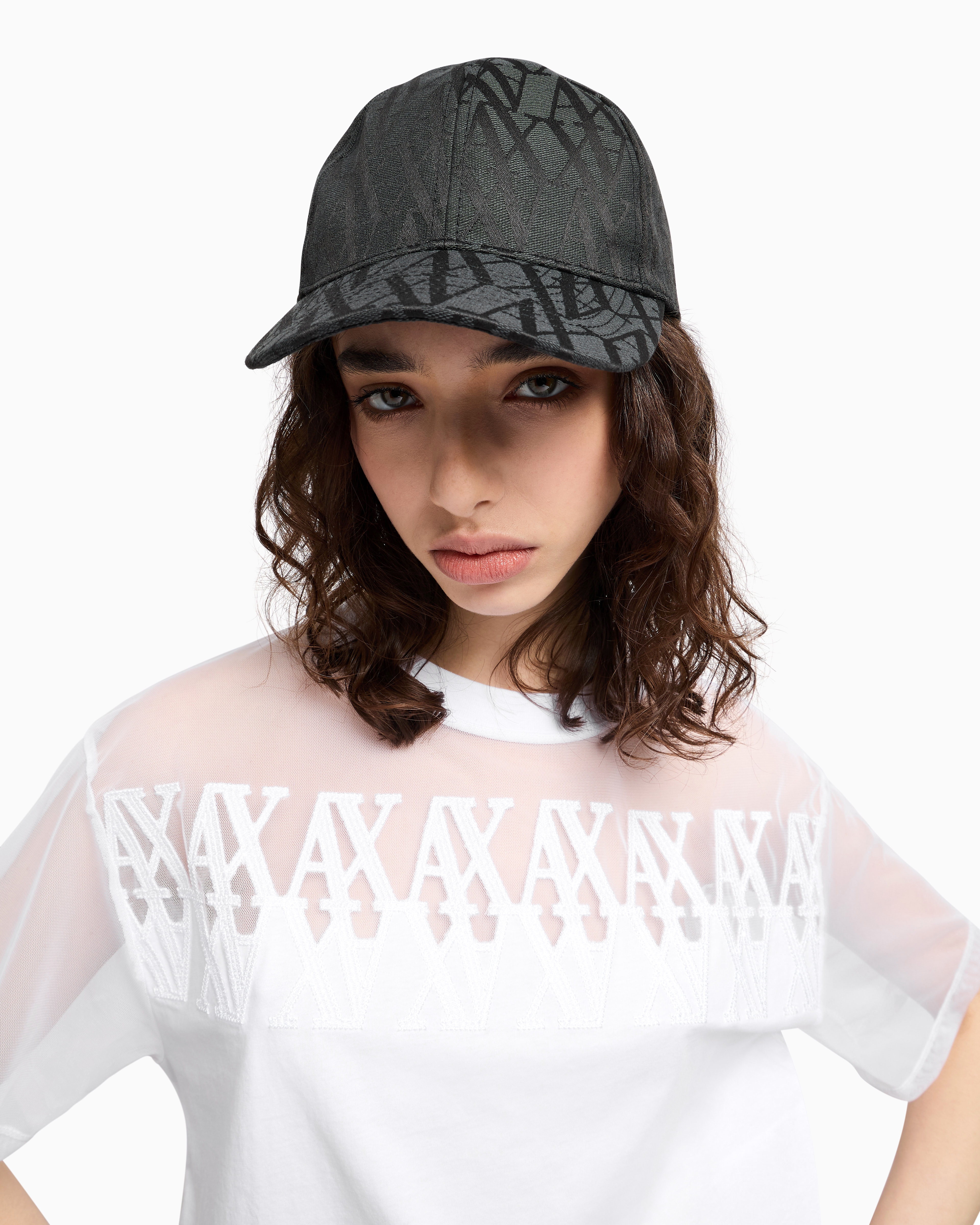 Armani Exchange Caps In Black