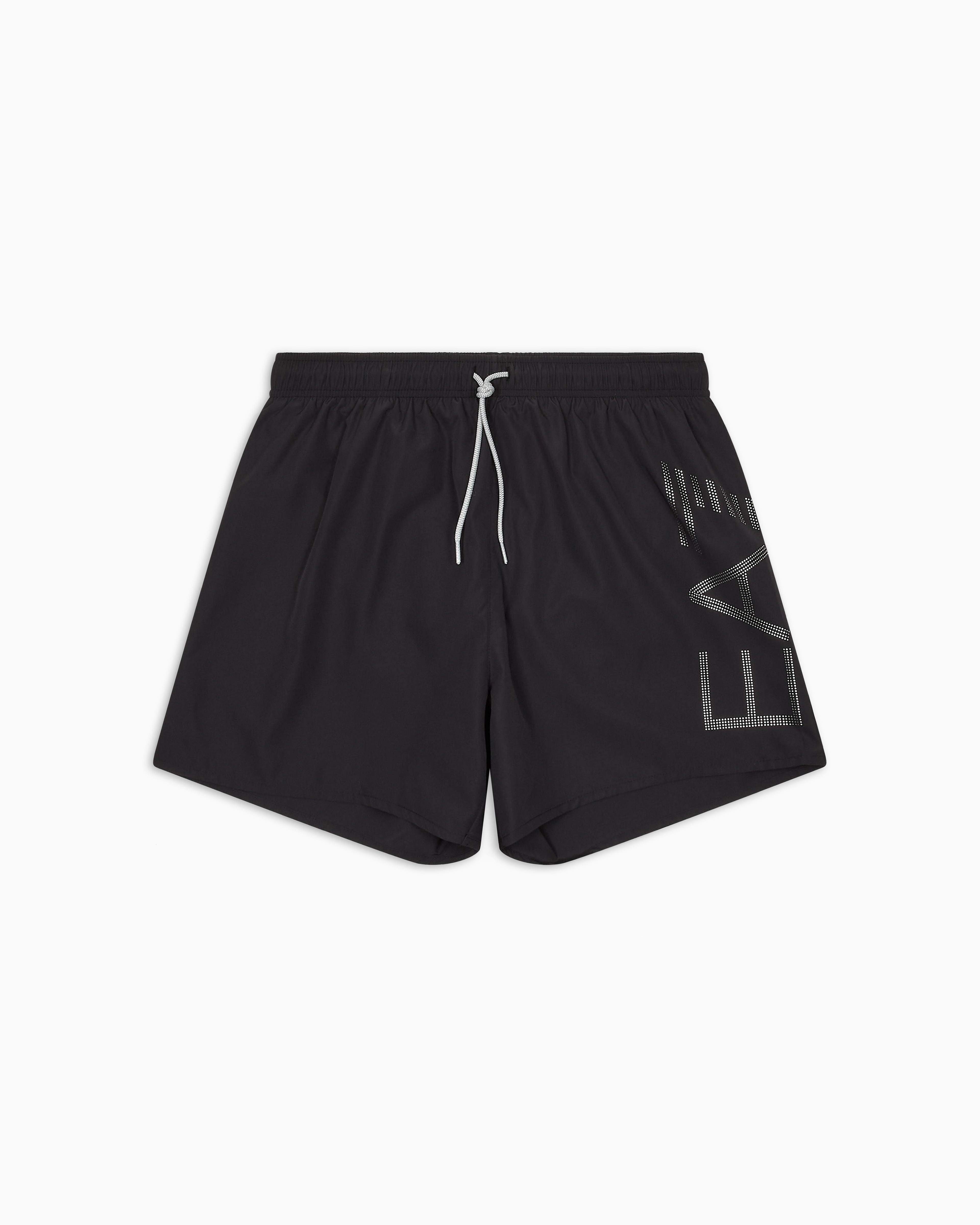 Ea7 Beachwear Boxers In Black