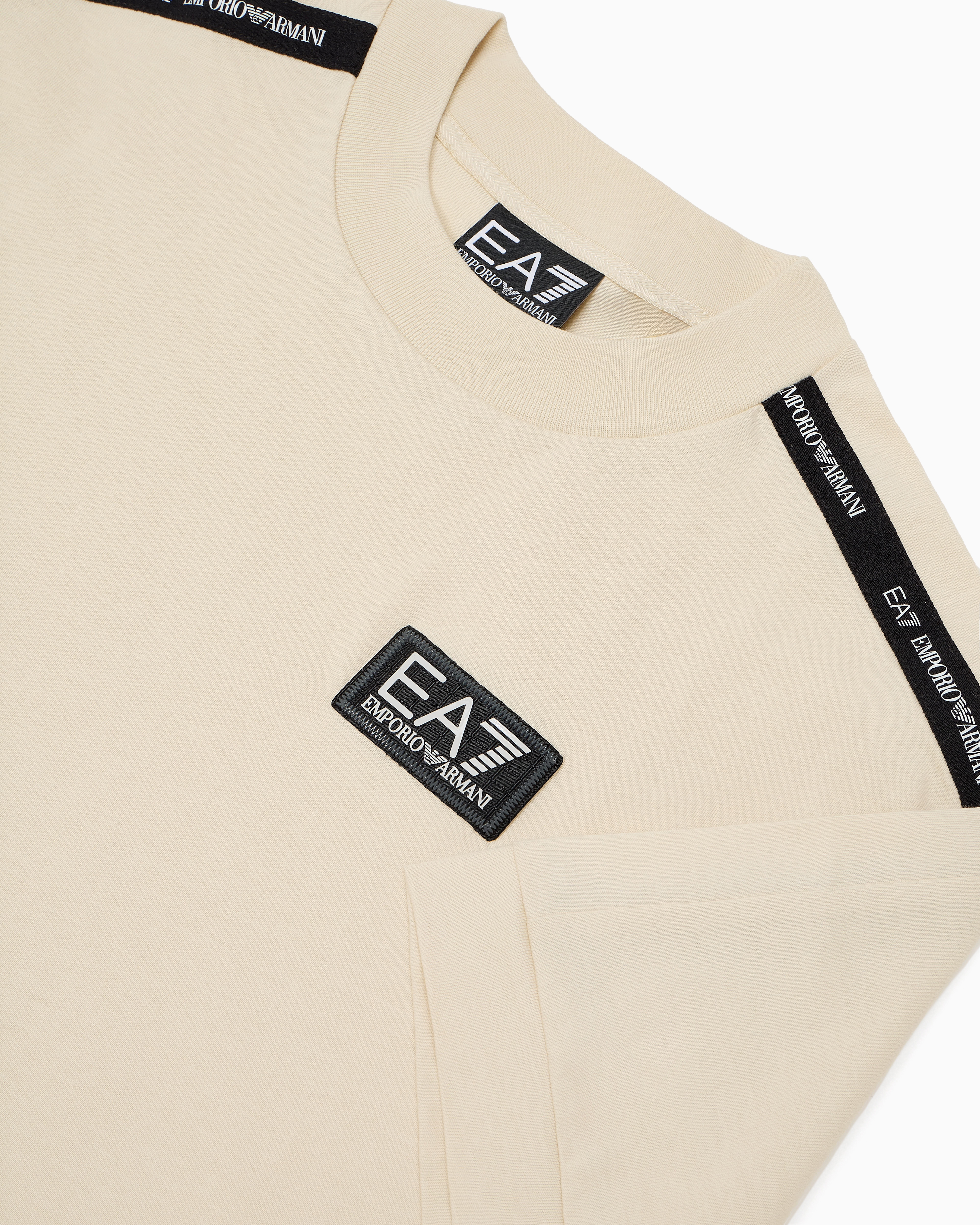 Logo Series Boy cotton T-shirt | EA7