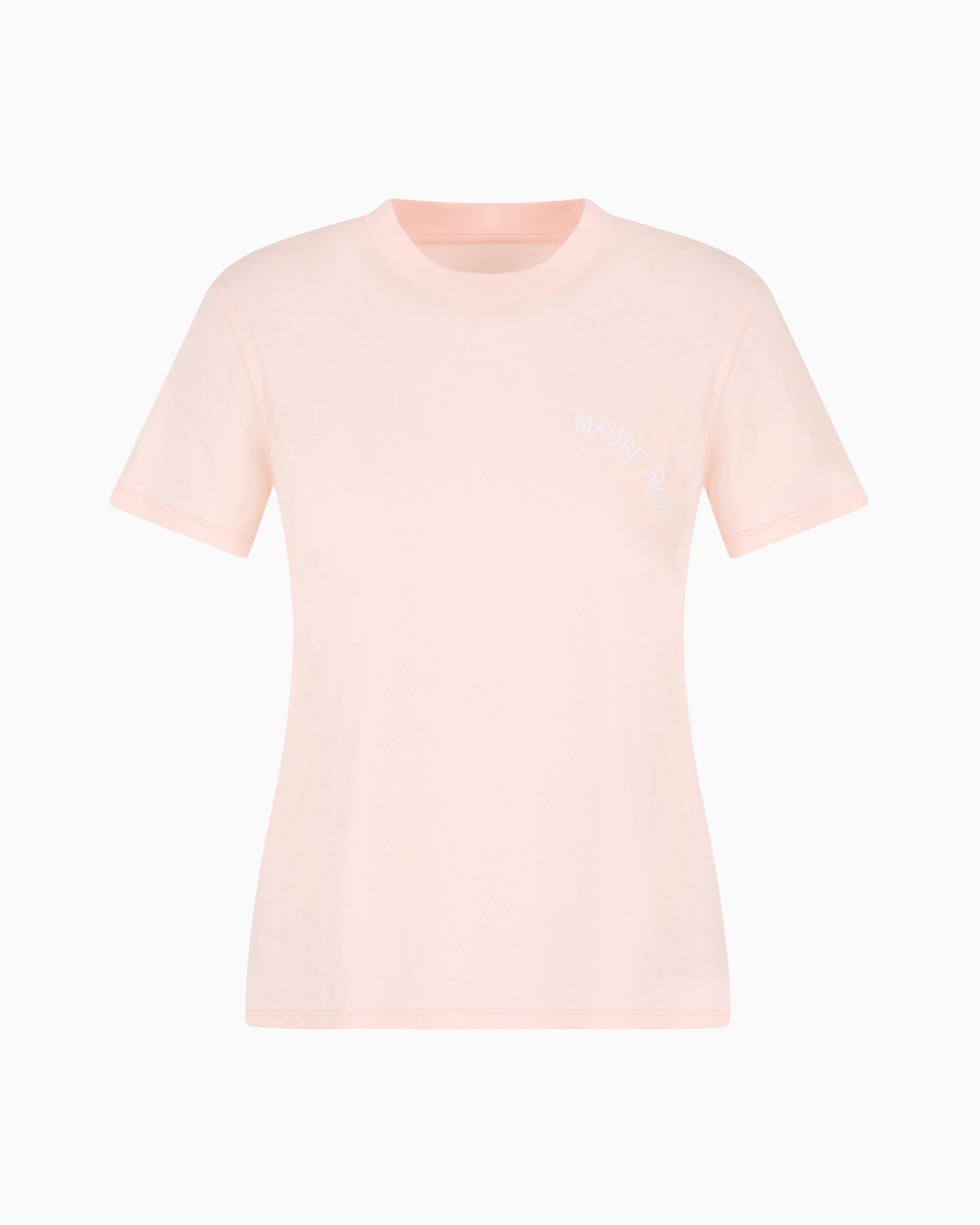 Armani Exchange Regular Fit T-shirts In Pink