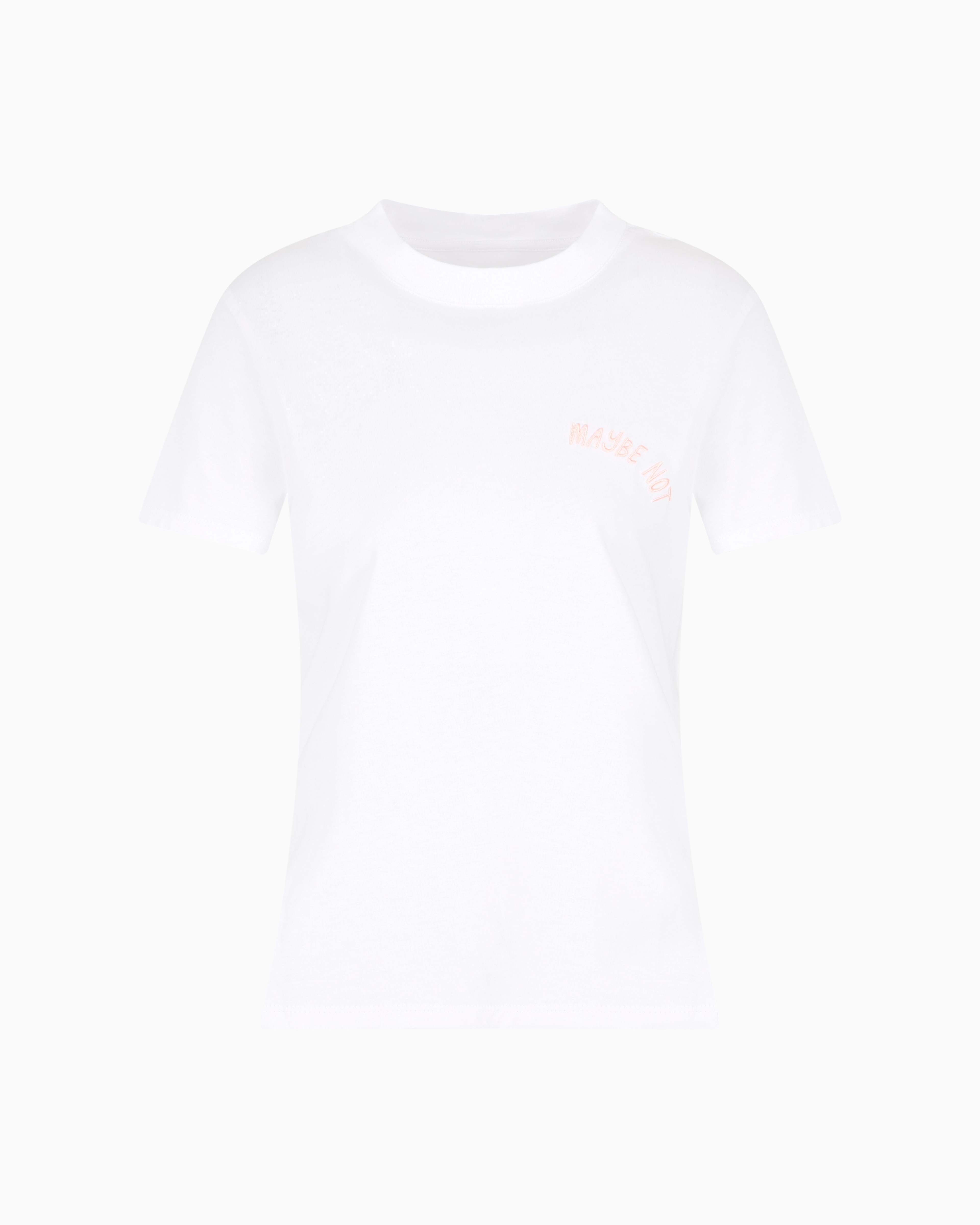 Armani Exchange Regular Fit T-shirts In White