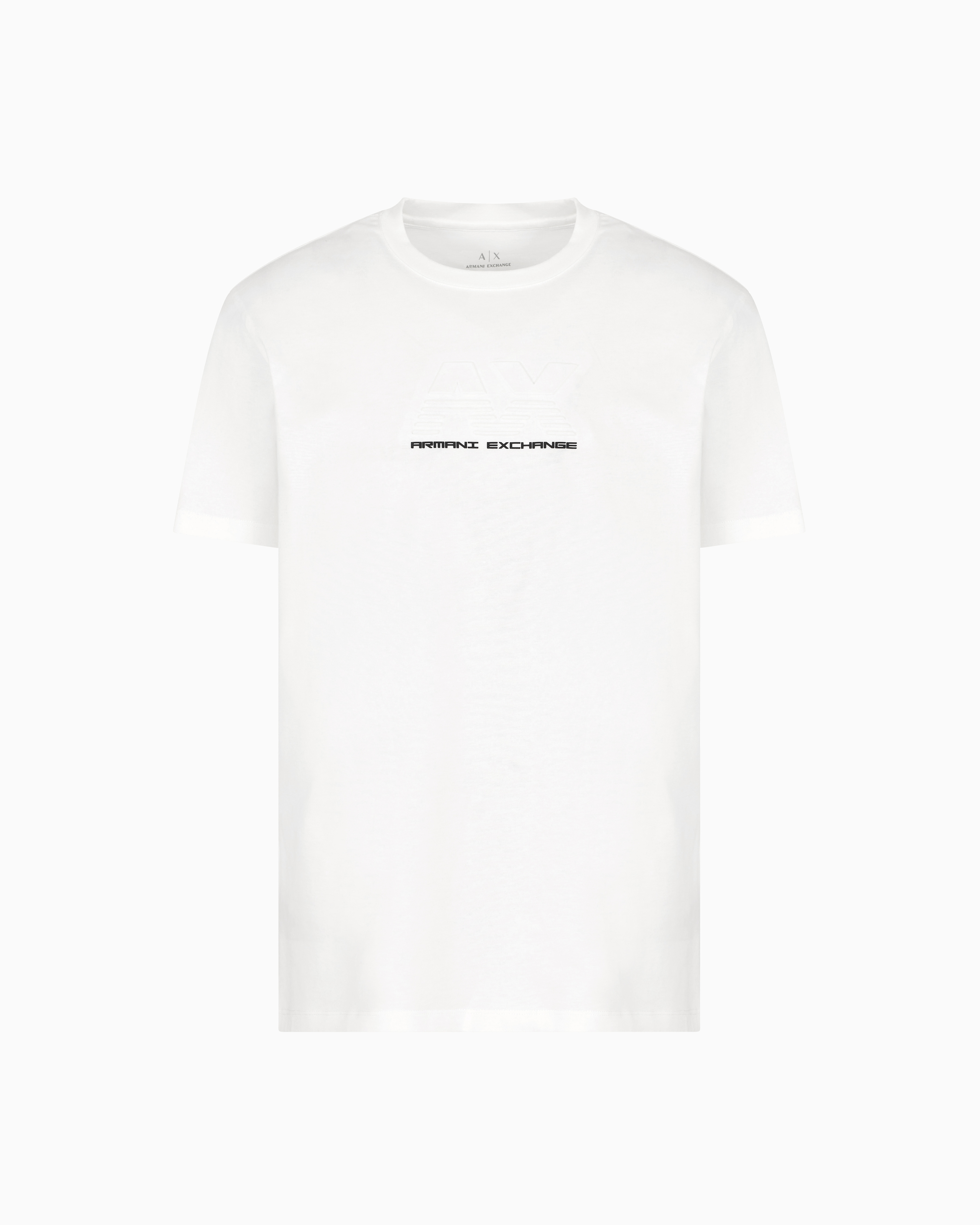 Armani Exchange Regular Fit T-shirts In White
