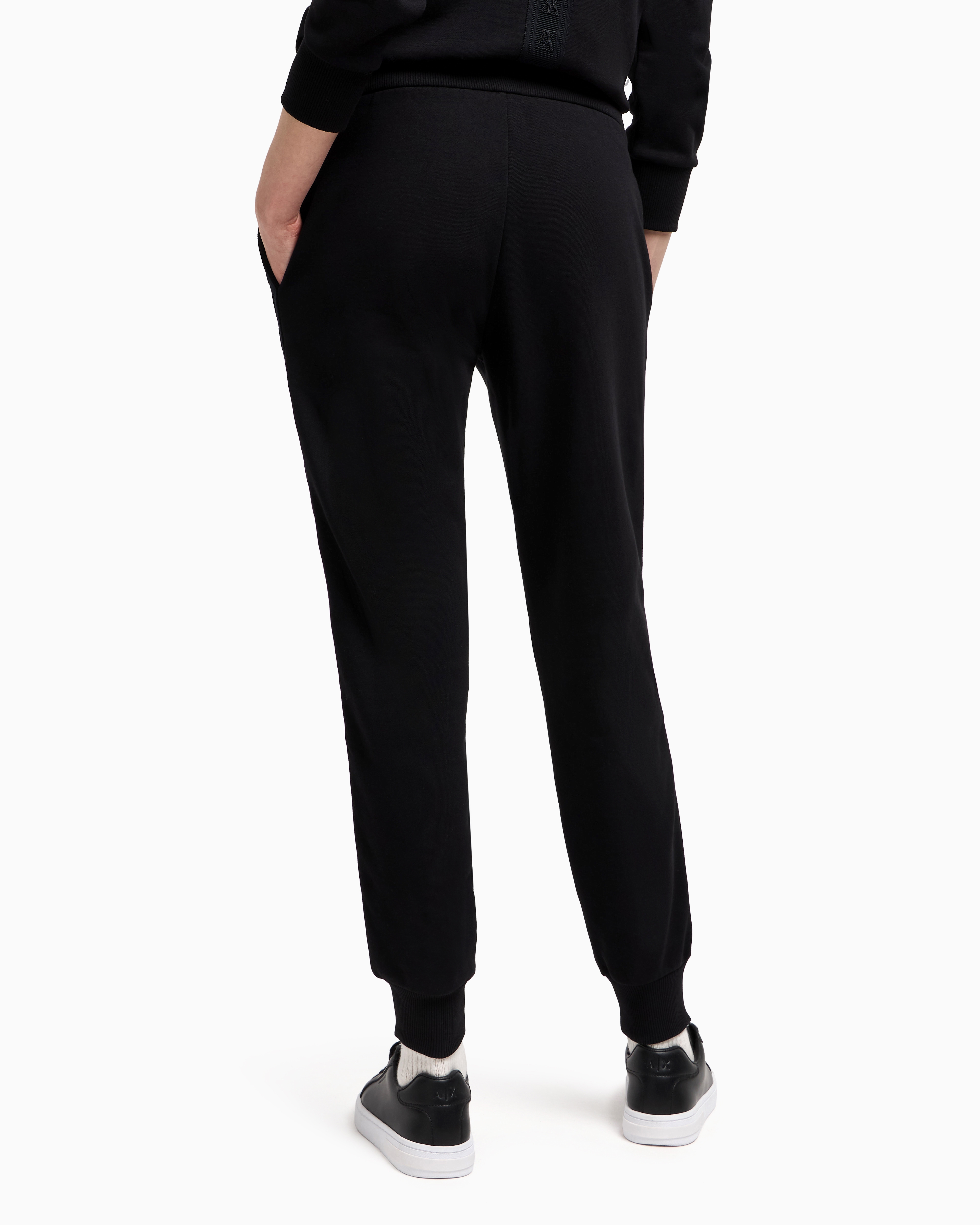 Armani Exchange - Sweatpants, Woman, Black, Size: