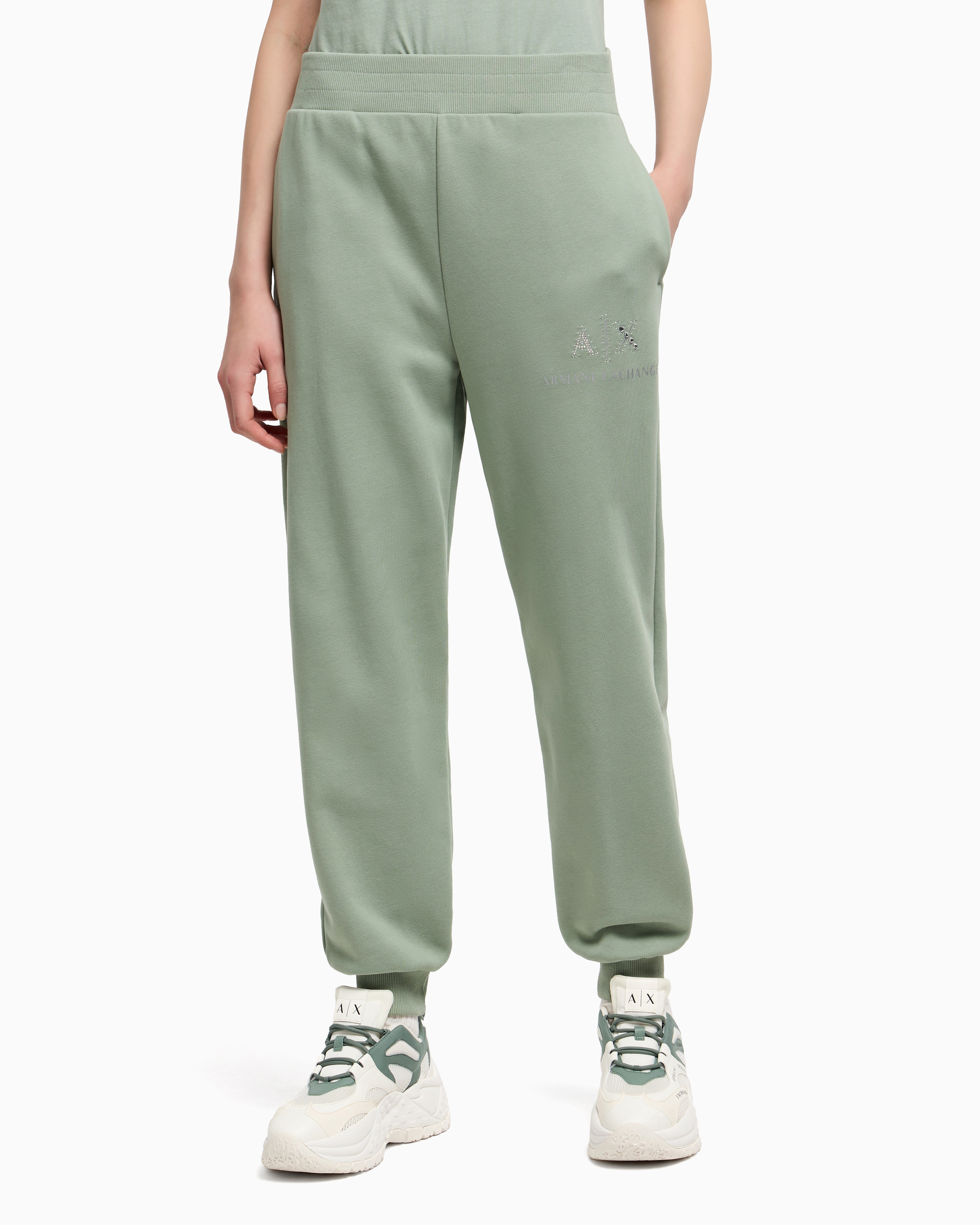 Armani Exchange Sweatpants In Green