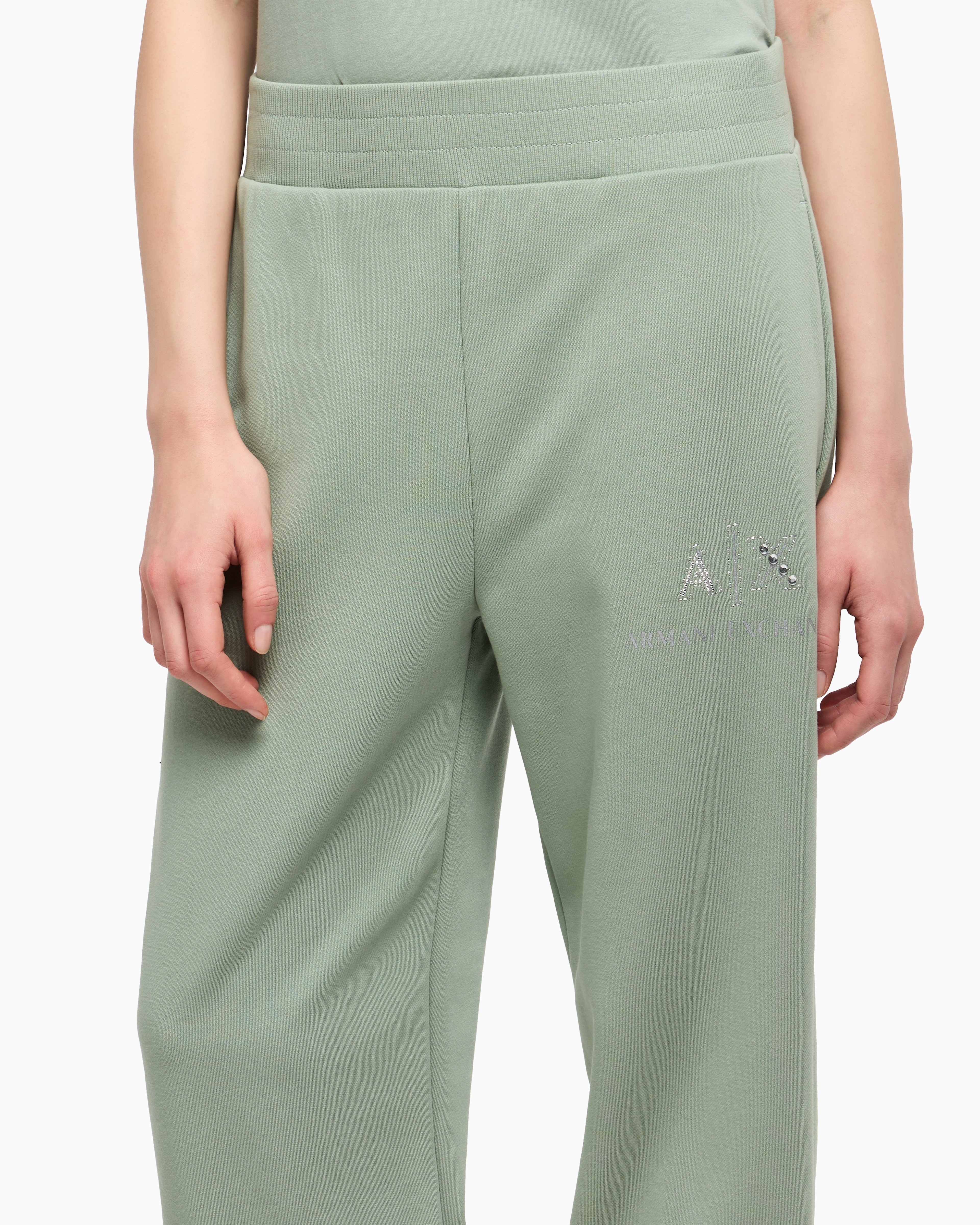 Armani Exchange Sweatpants In Green