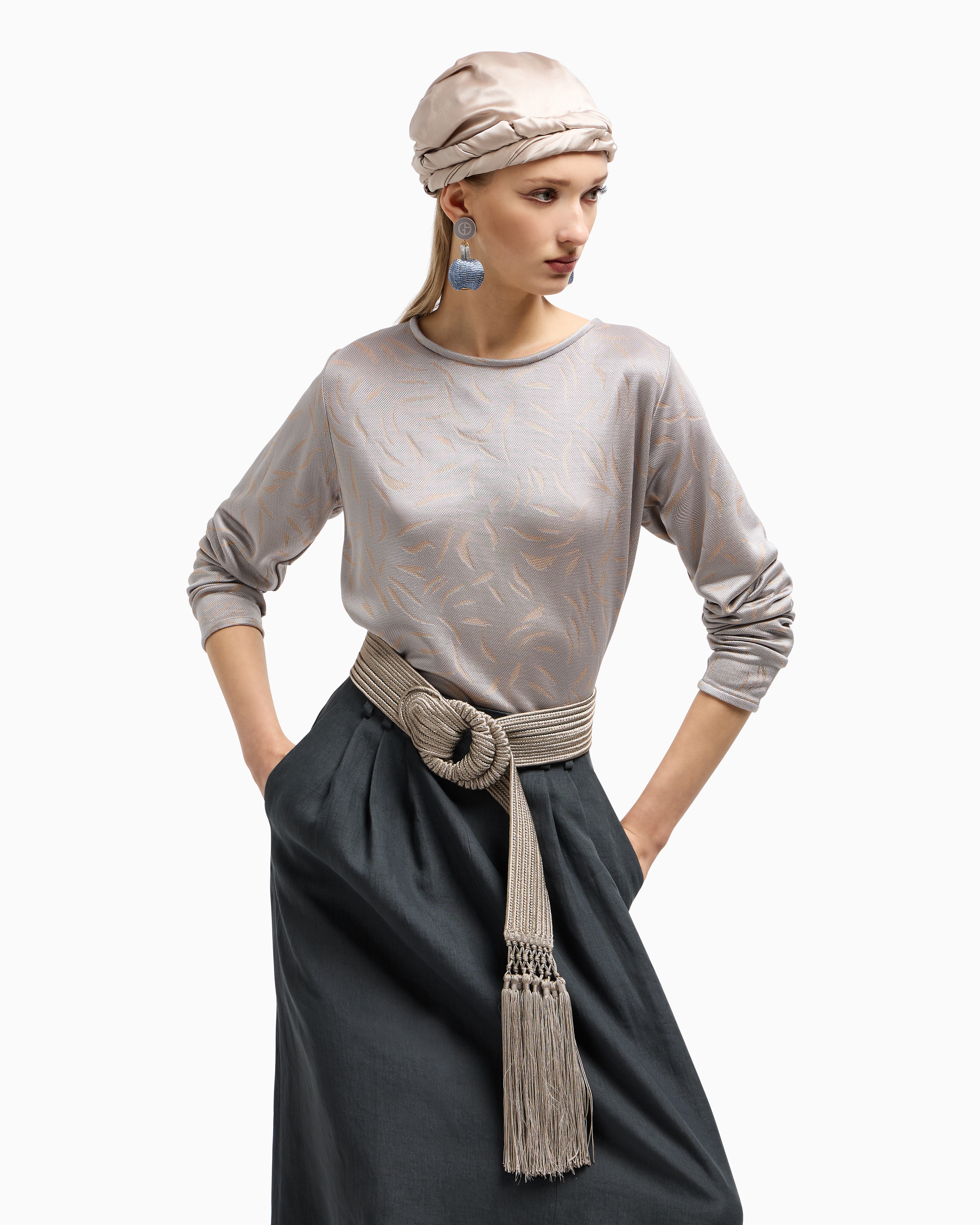 スカート GIORGIO ARMANI Woman Skirt Grey GW000806TE10101 U8045 Giorgio Armani Skirt - Grey - Women | GW000806TE10101U8045