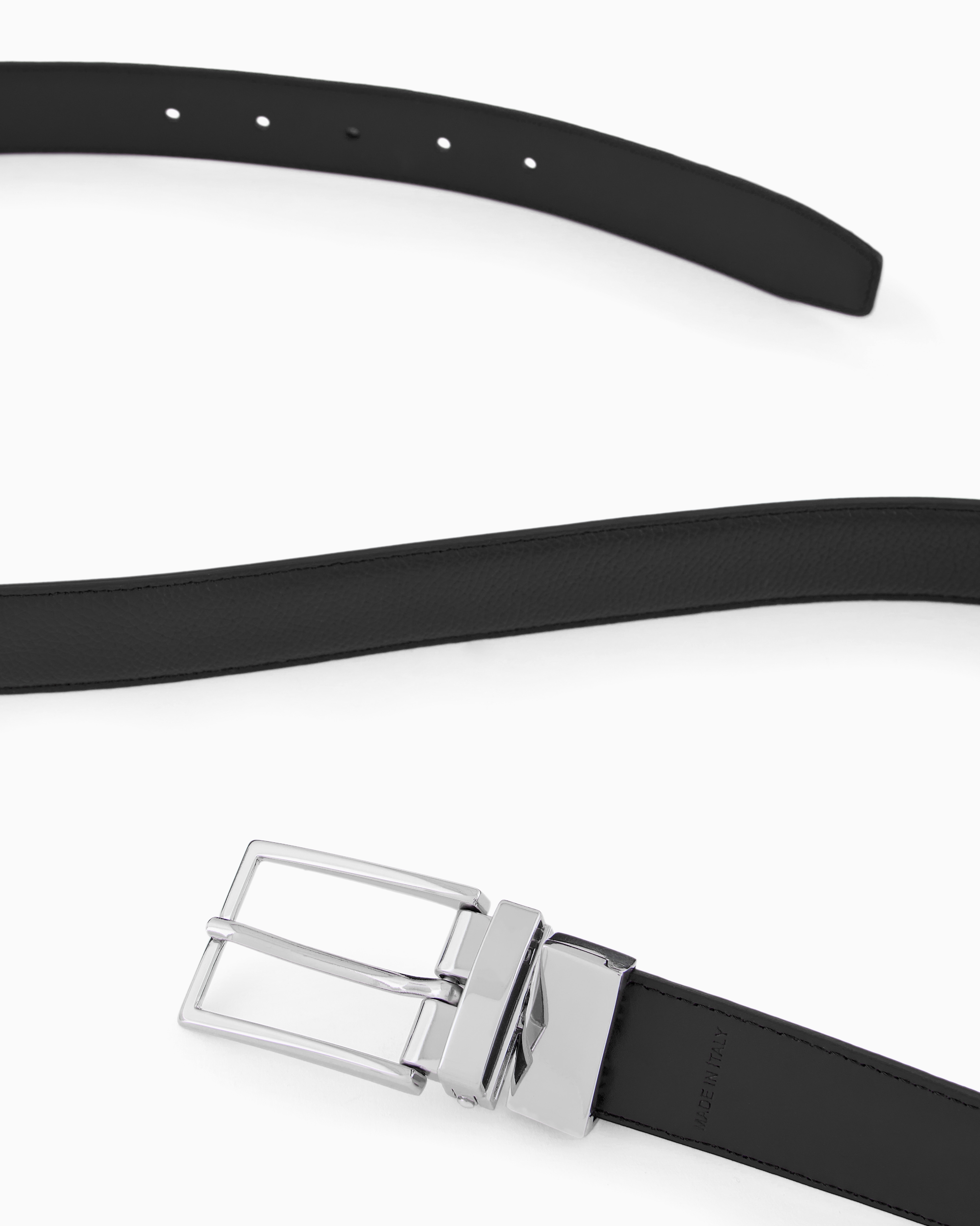 Emporio Armani Belts In Black